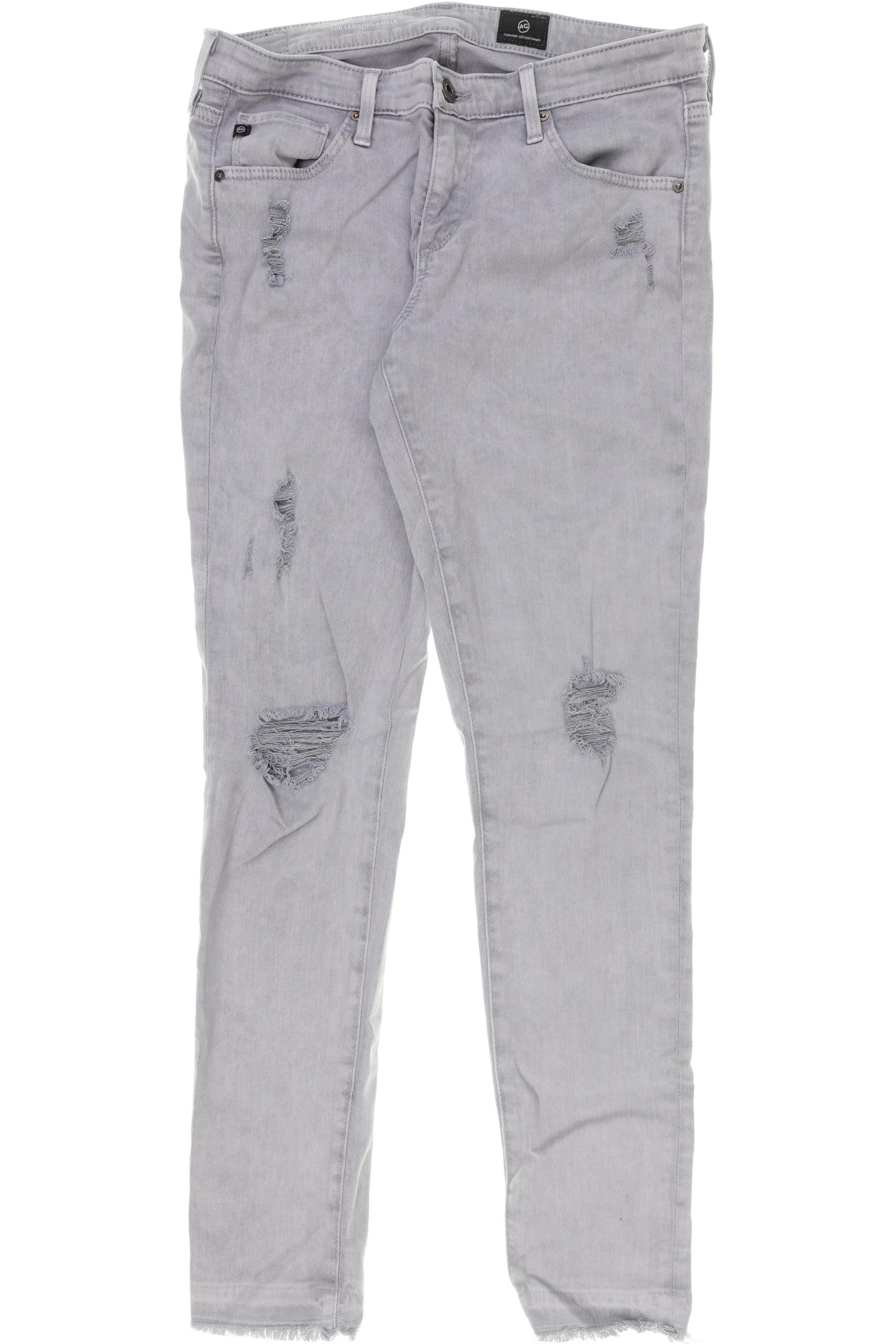 

AG Adriano Goldschmied Damen Jeans, grau, Gr. 28