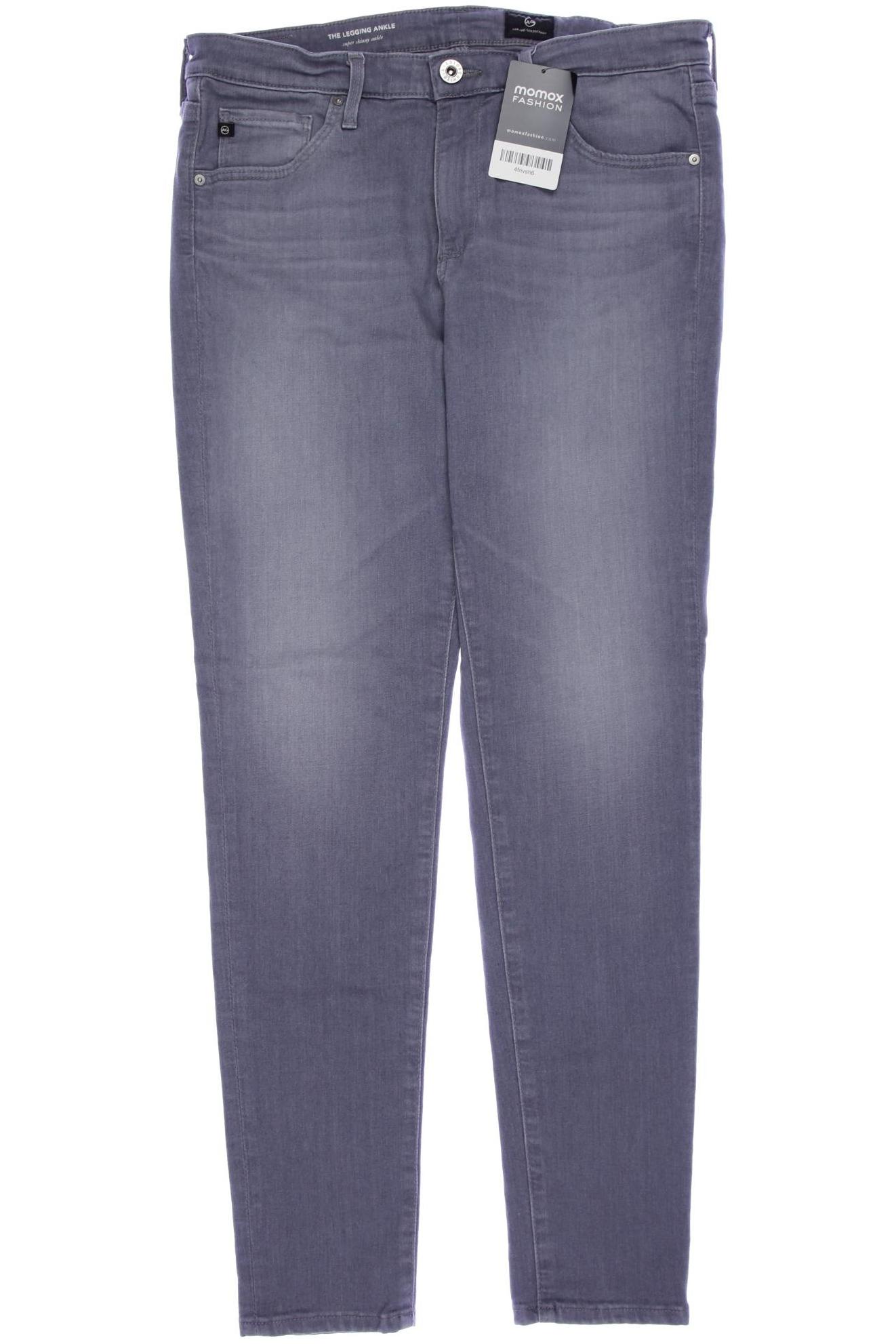 

AG Adriano Goldschmied Damen Jeans, grau, Gr. 40