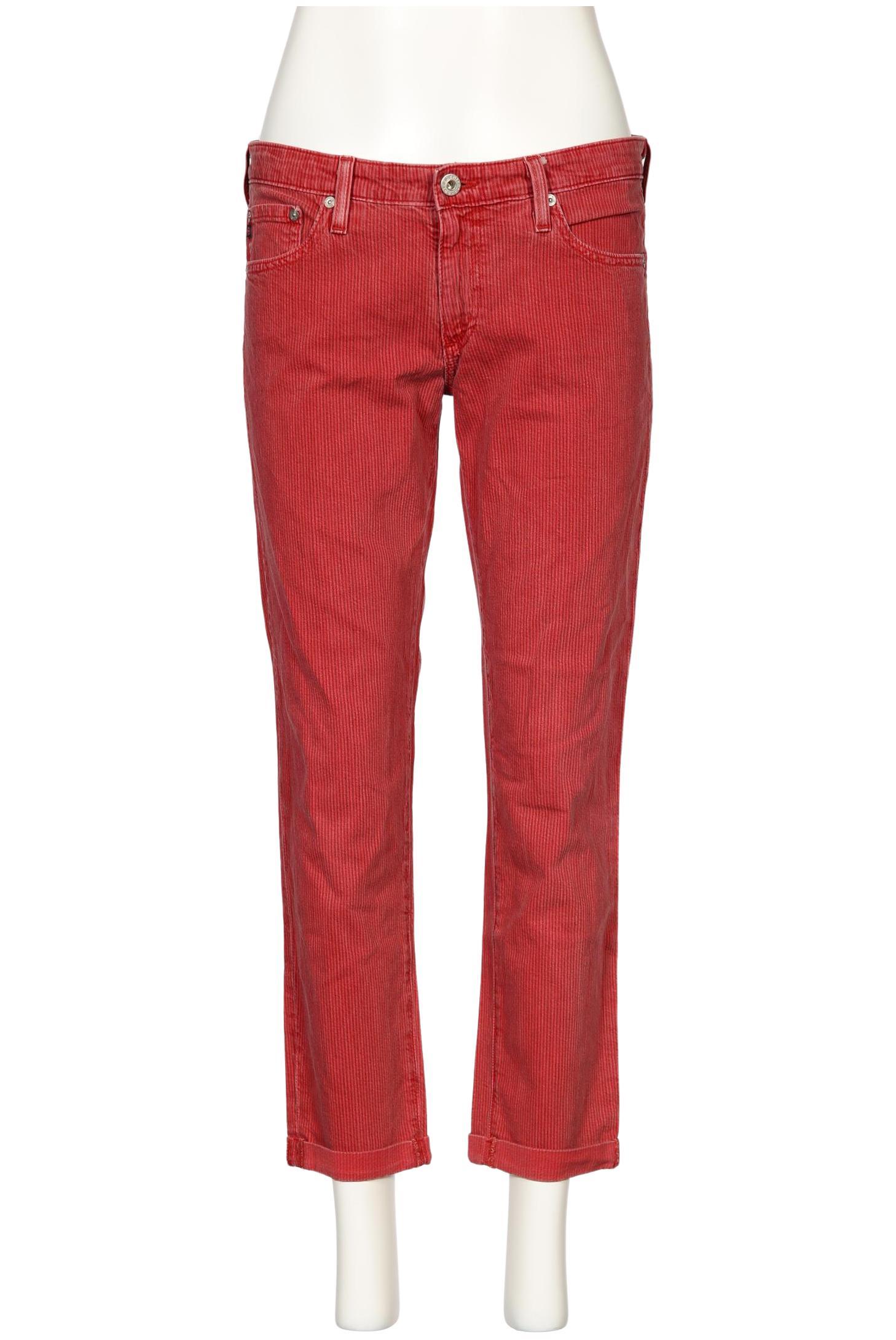 

AG Adriano Goldschmied Damen Stoffhose, rot, Gr. 30