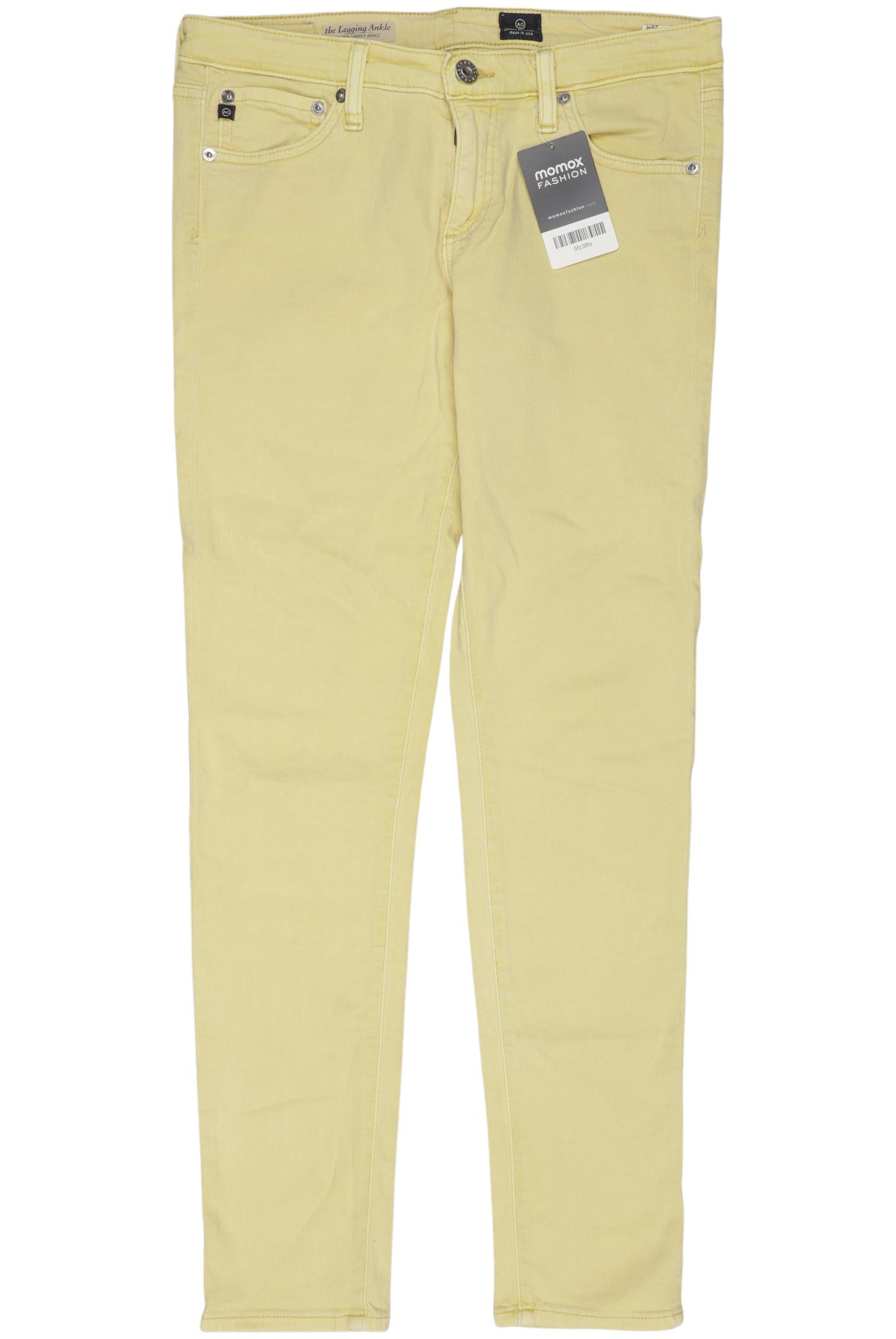 

AG Adriano Goldschmied Damen Jeans, gelb, Gr. 28