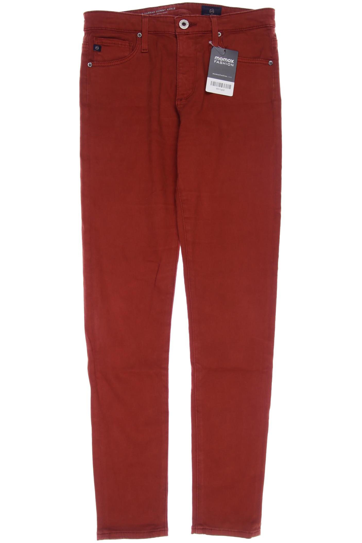 

AG Adriano Goldschmied Damen Stoffhose, rot