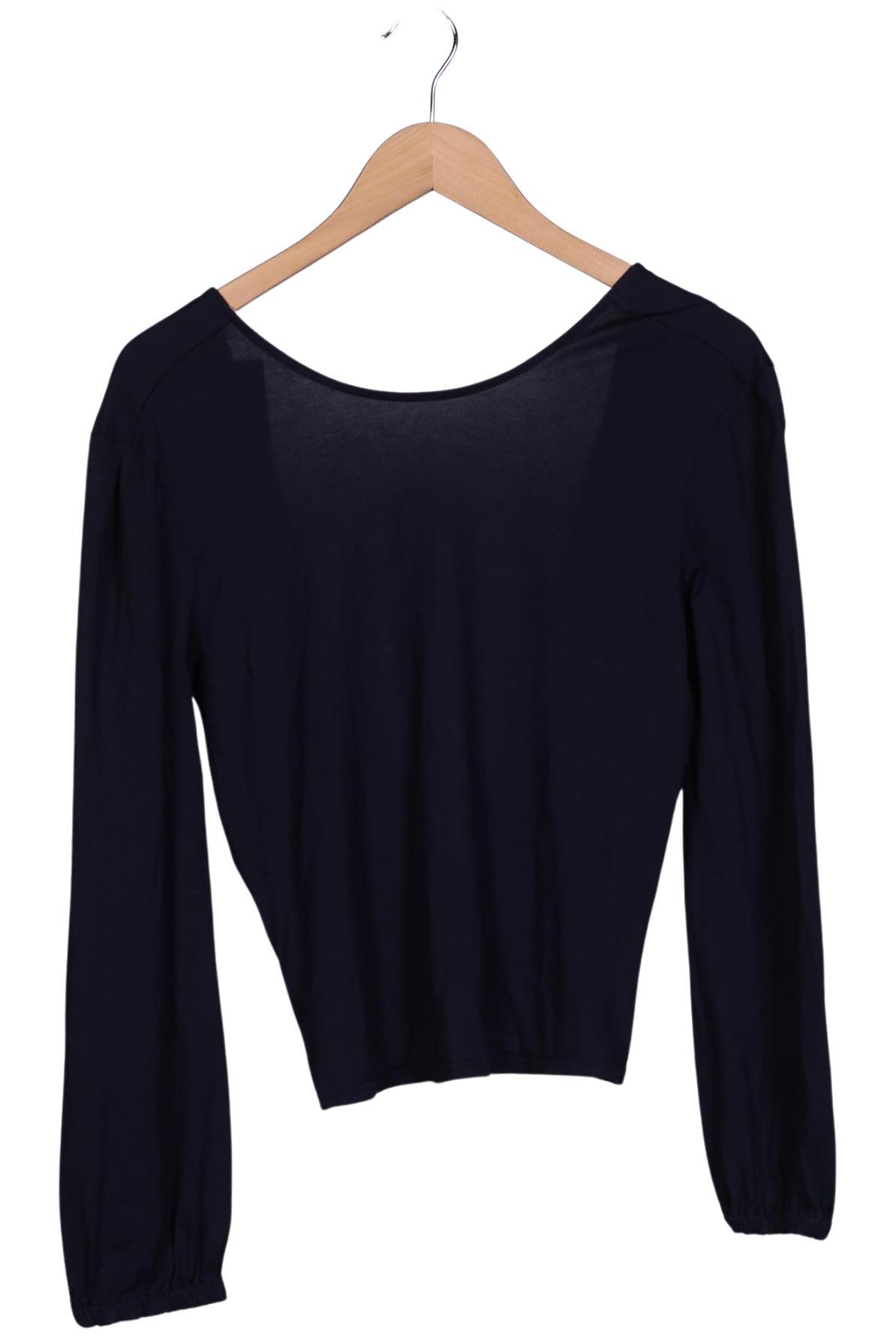 

AG Adriano Goldschmied Damen Langarmshirt, marineblau, Gr. 36