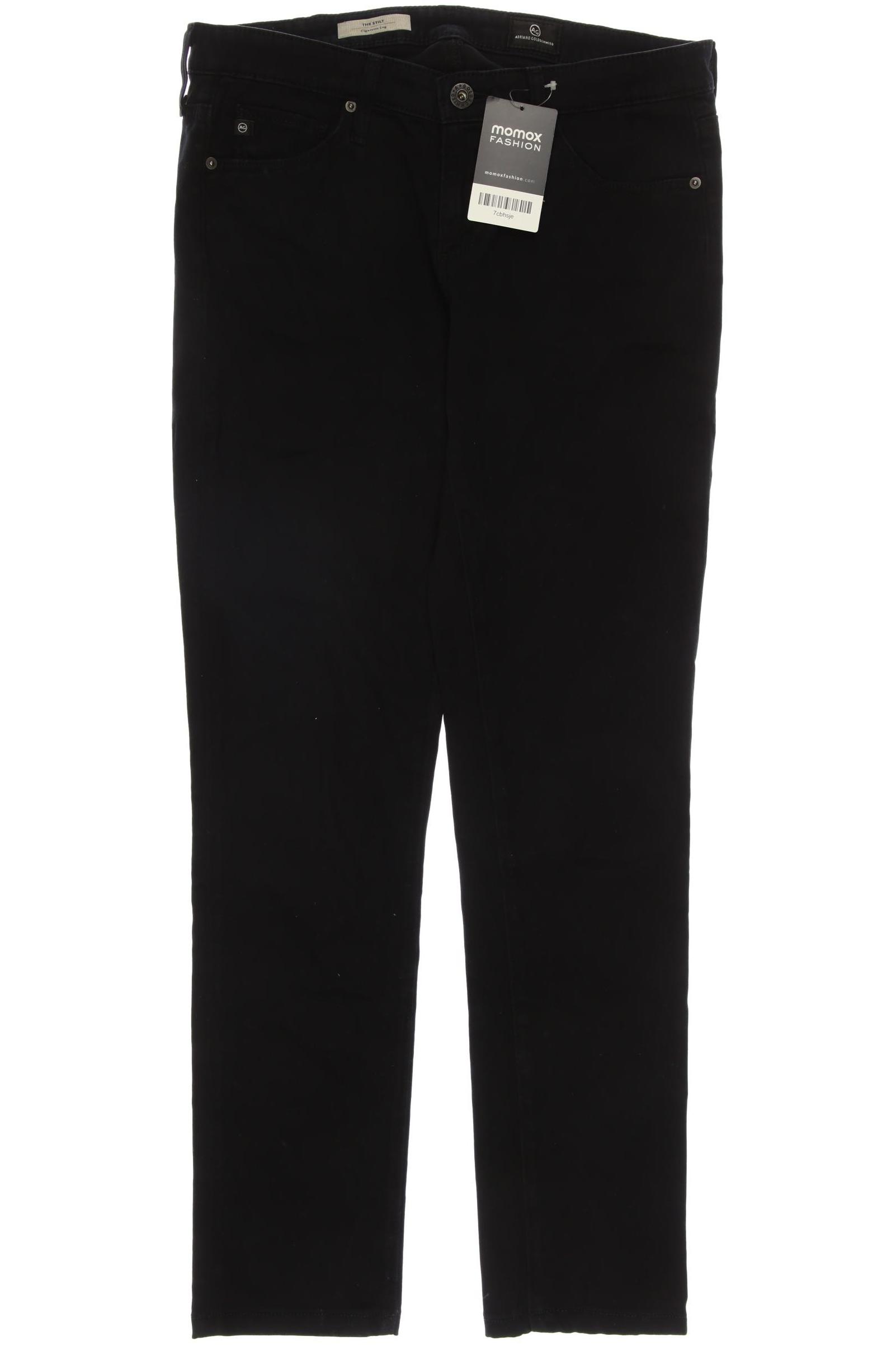 

AG Adriano Goldschmied Damen Jeans, schwarz