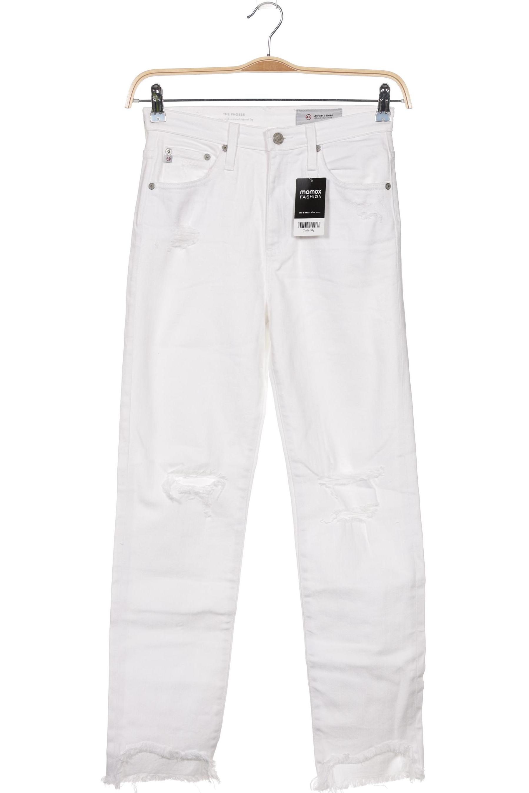 

AG Adriano Goldschmied Damen Jeans, weiß, Gr. 26