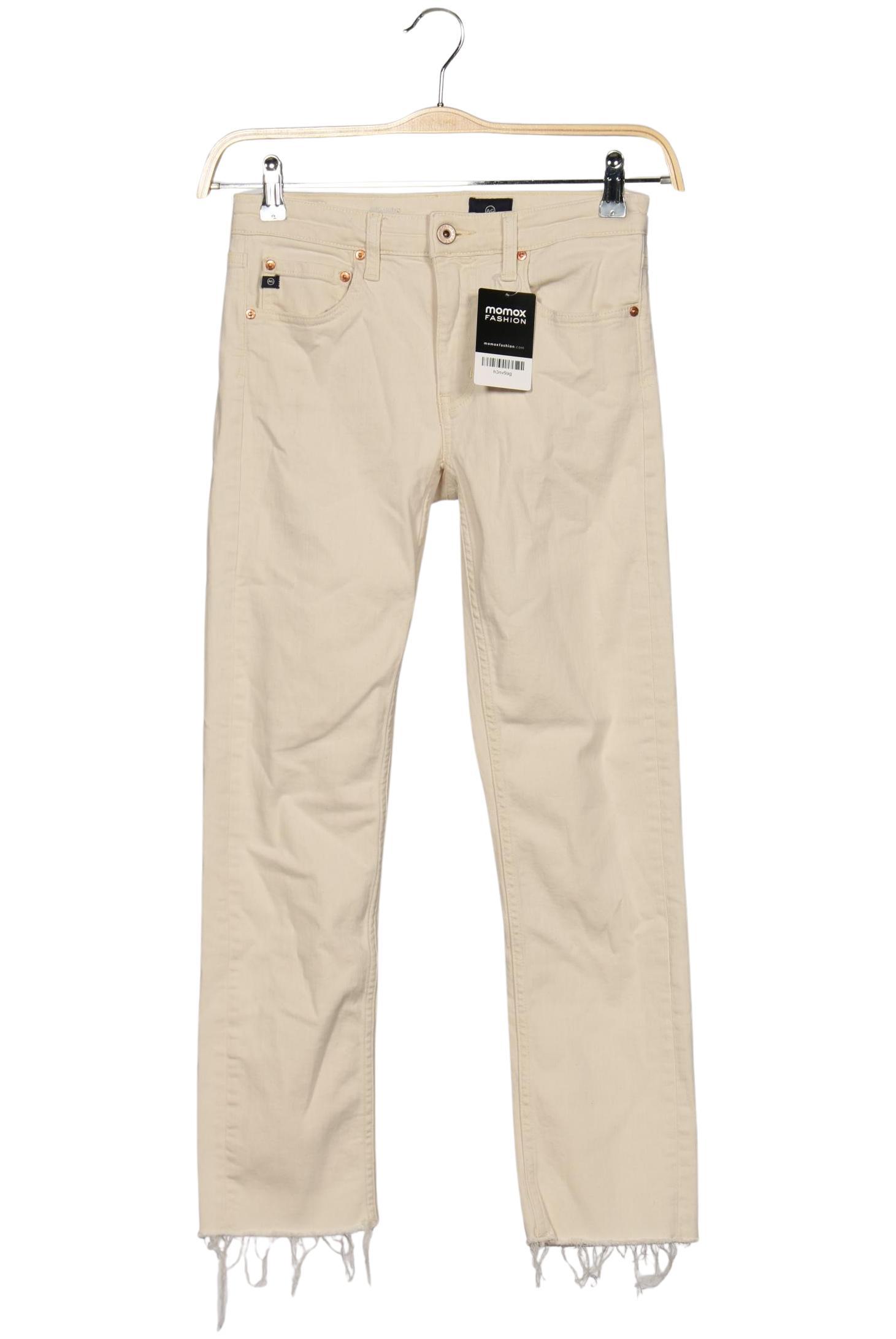 

AG Adriano Goldschmied Damen Jeans, cremeweiß, Gr. 26