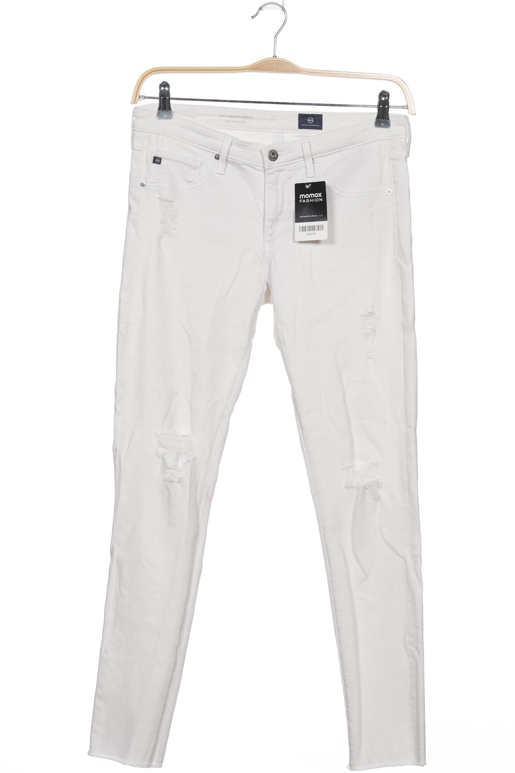 

AG Adriano Goldschmied Damen Jeans, weiß, Gr. 29