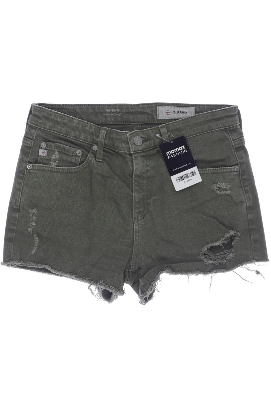 

AG Adriano Goldschmied Damen Shorts, grün, Gr. 25