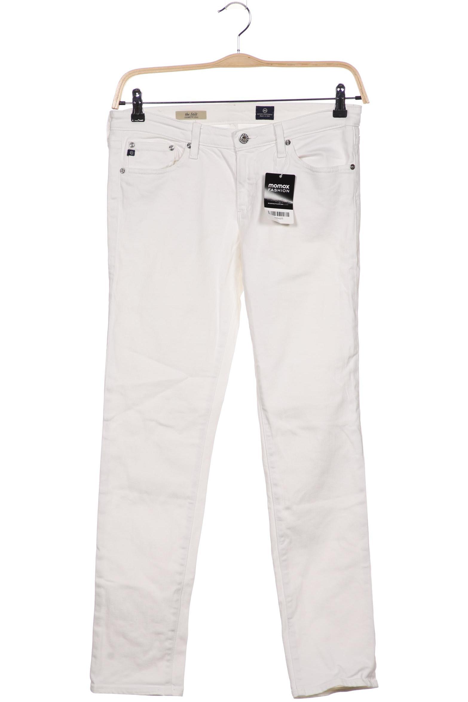 

AG Adriano Goldschmied Damen Jeans, weiß, Gr. 30
