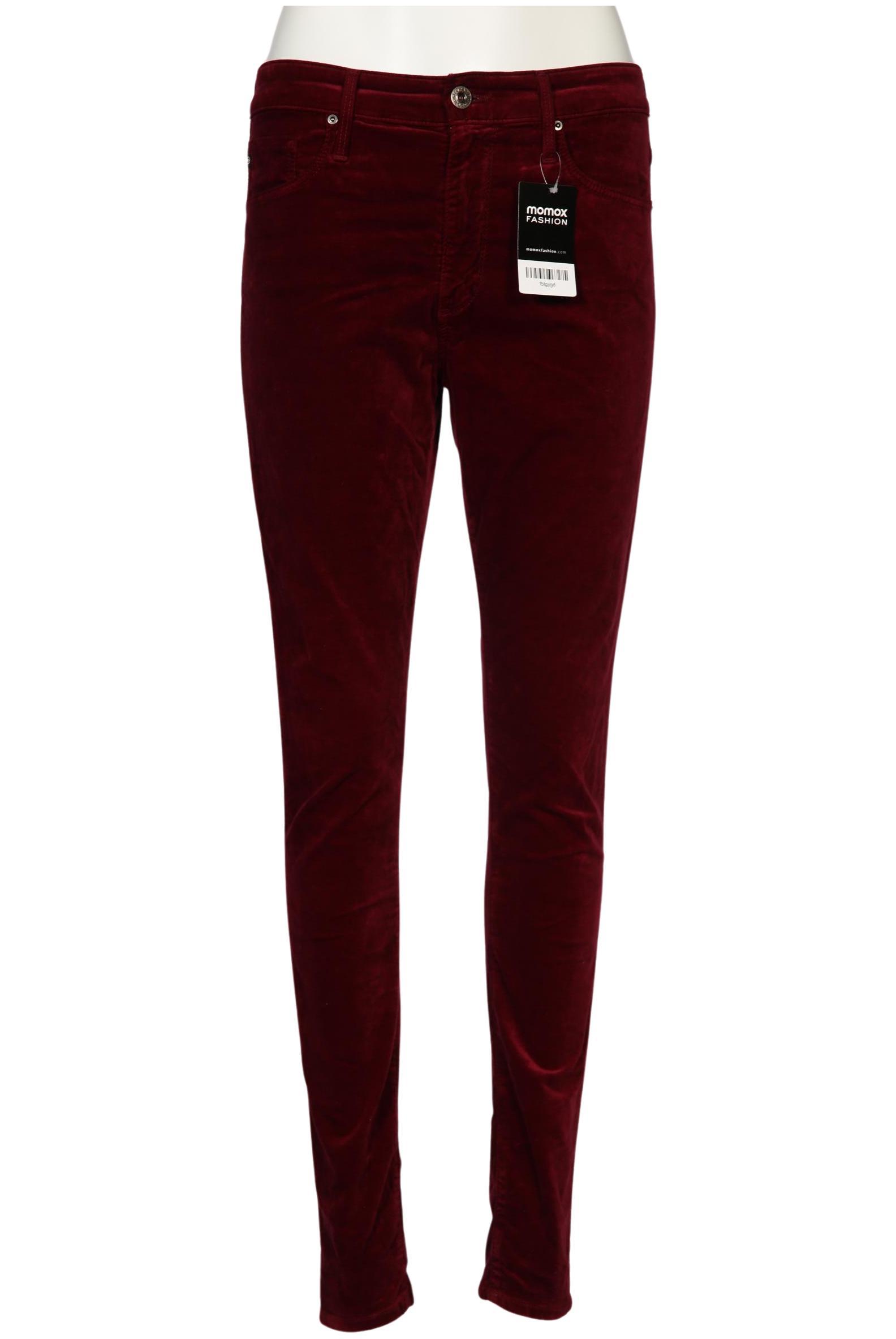 

AG Adriano Goldschmied Damen Stoffhose, bordeaux, Gr. 29