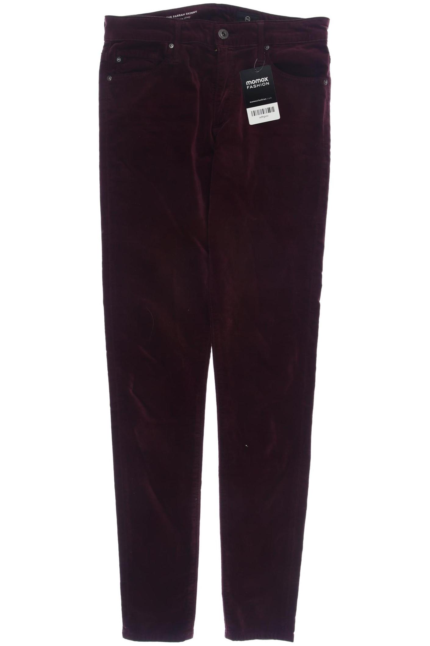 

AG Adriano Goldschmied Damen Stoffhose, bordeaux, Gr. 27