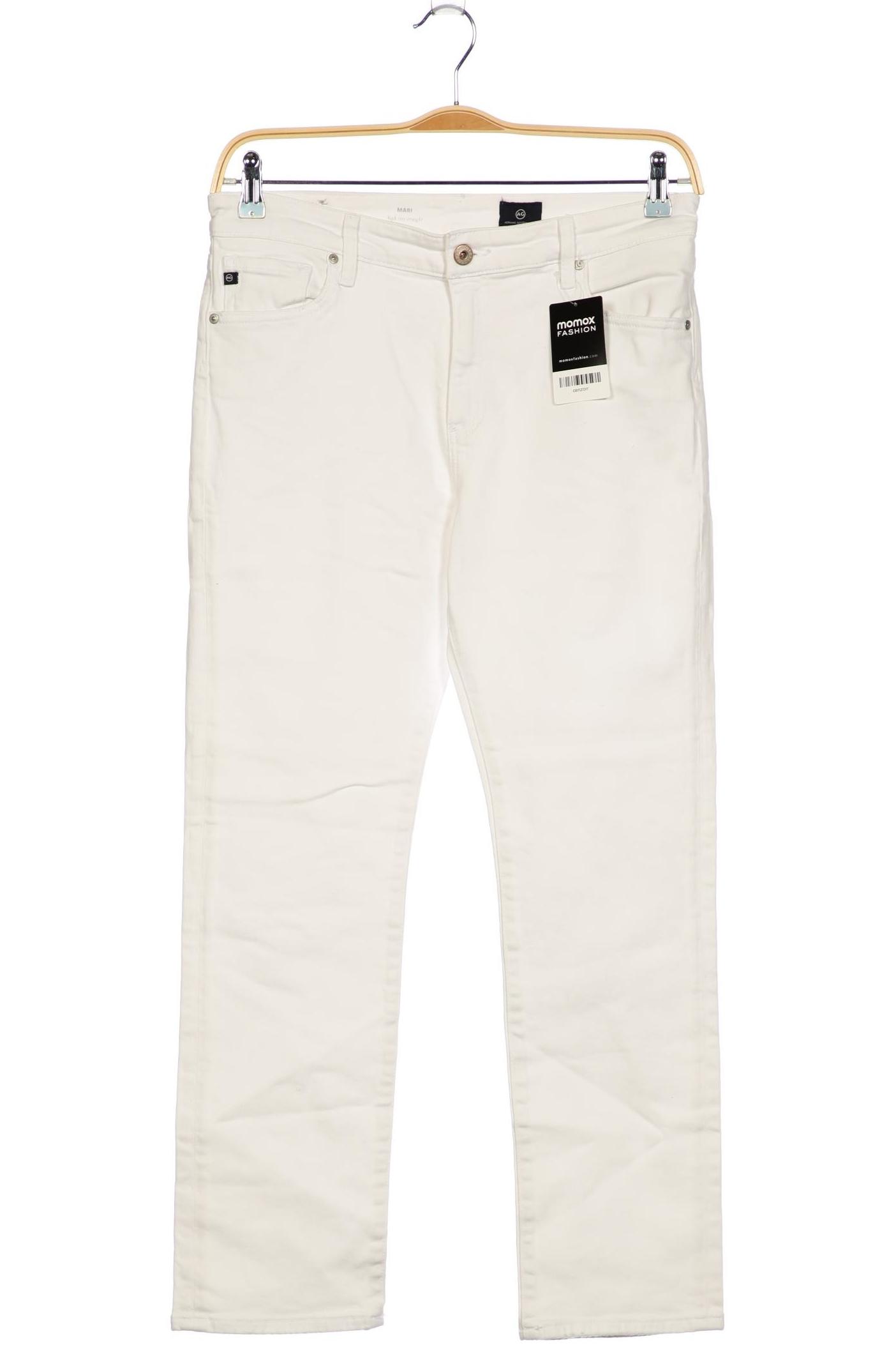 

AG Adriano Goldschmied Damen Jeans, weiß, Gr. 31