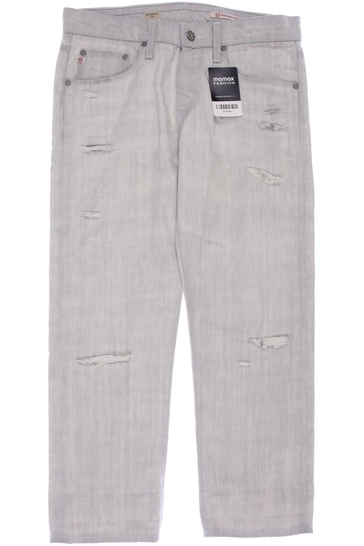 

AG Adriano Goldschmied Damen Jeans, grau, Gr. 38