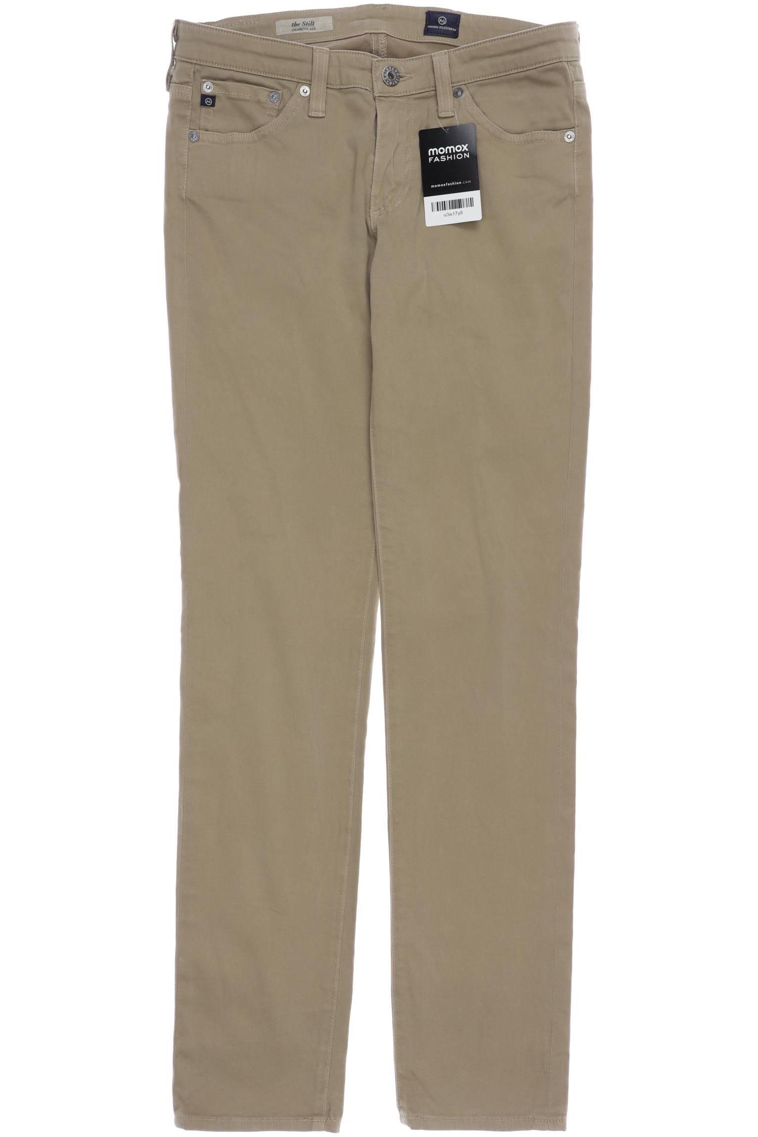 

AG Adriano Goldschmied Damen Stoffhose, beige, Gr. 26