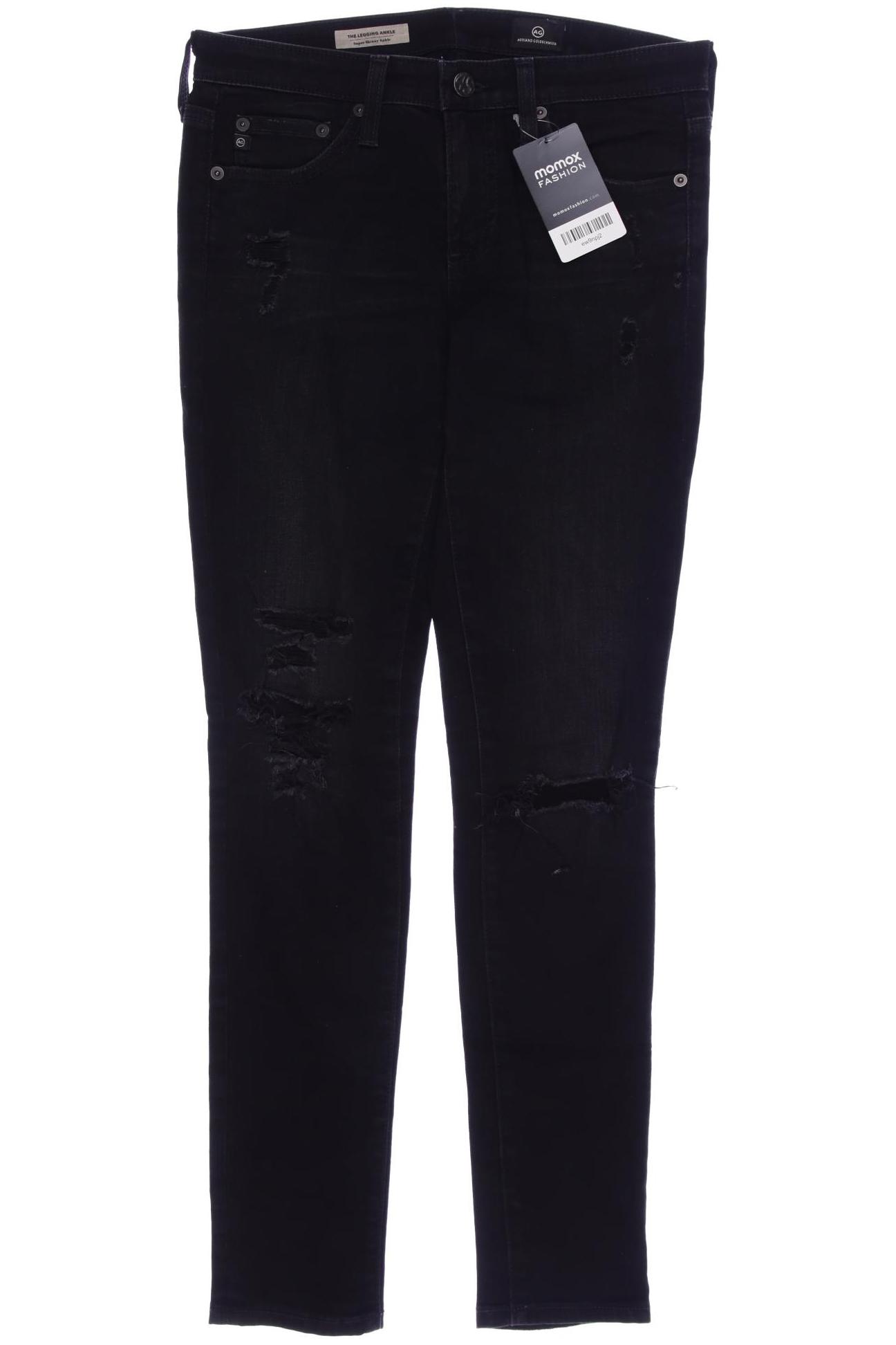 

AG Adriano Goldschmied Damen Jeans, schwarz