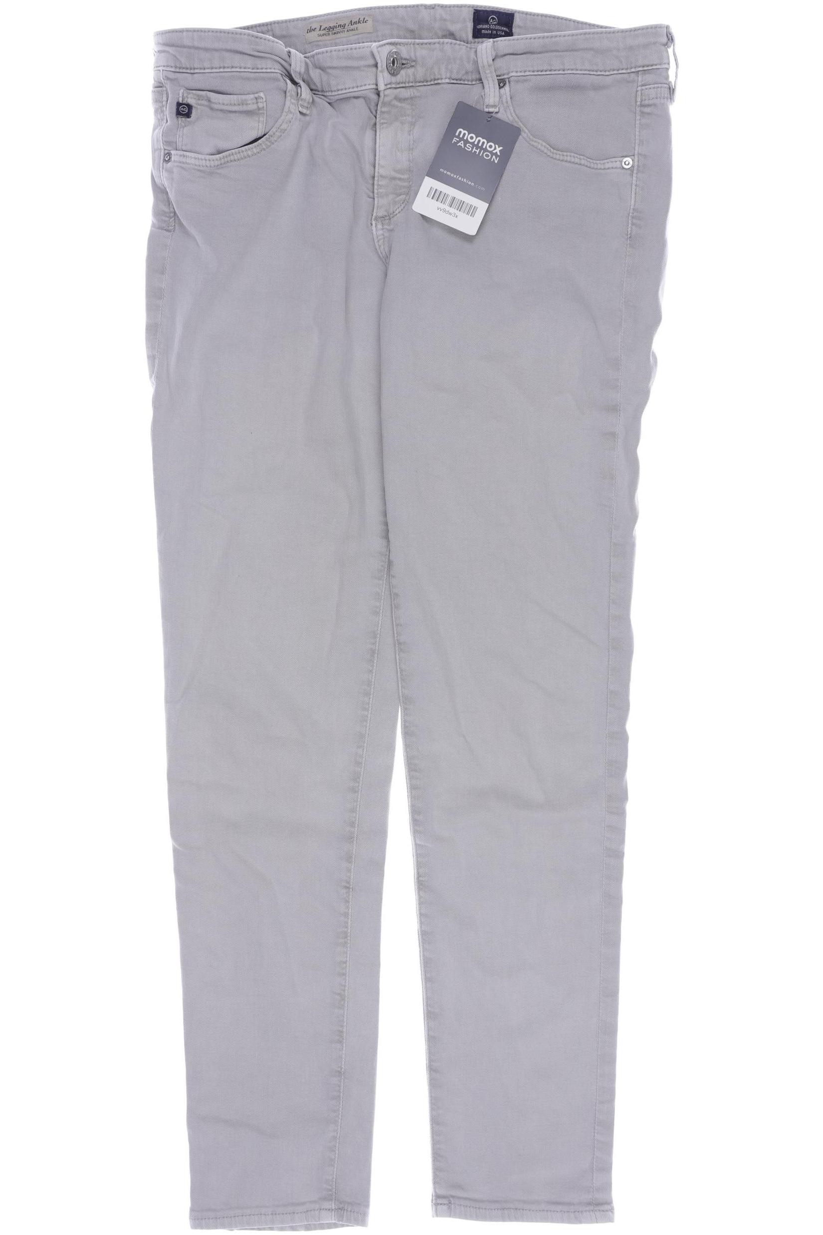 

AG Adriano Goldschmied Damen Jeans, grau, Gr. 31