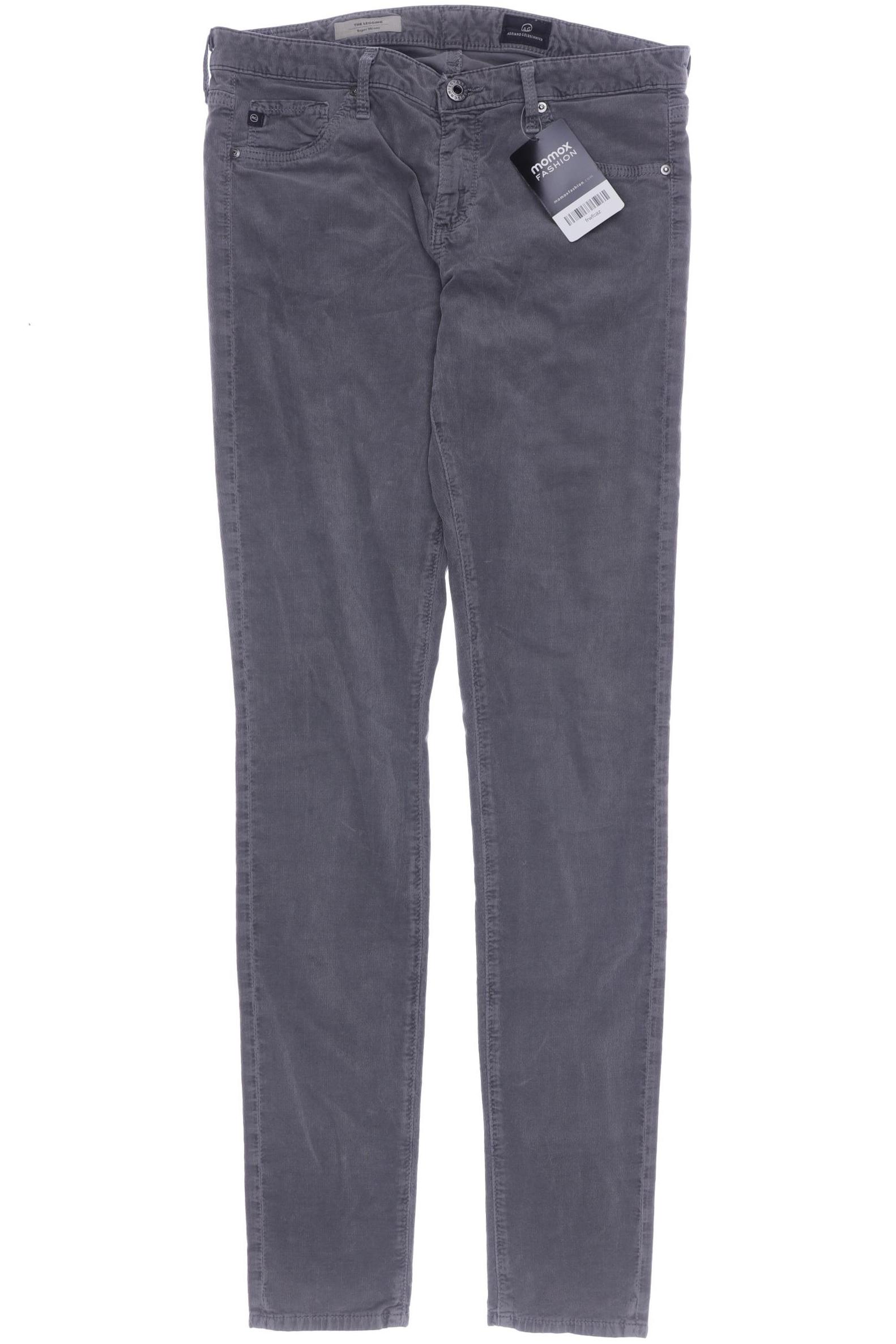 

AG Adriano Goldschmied Damen Stoffhose, grau