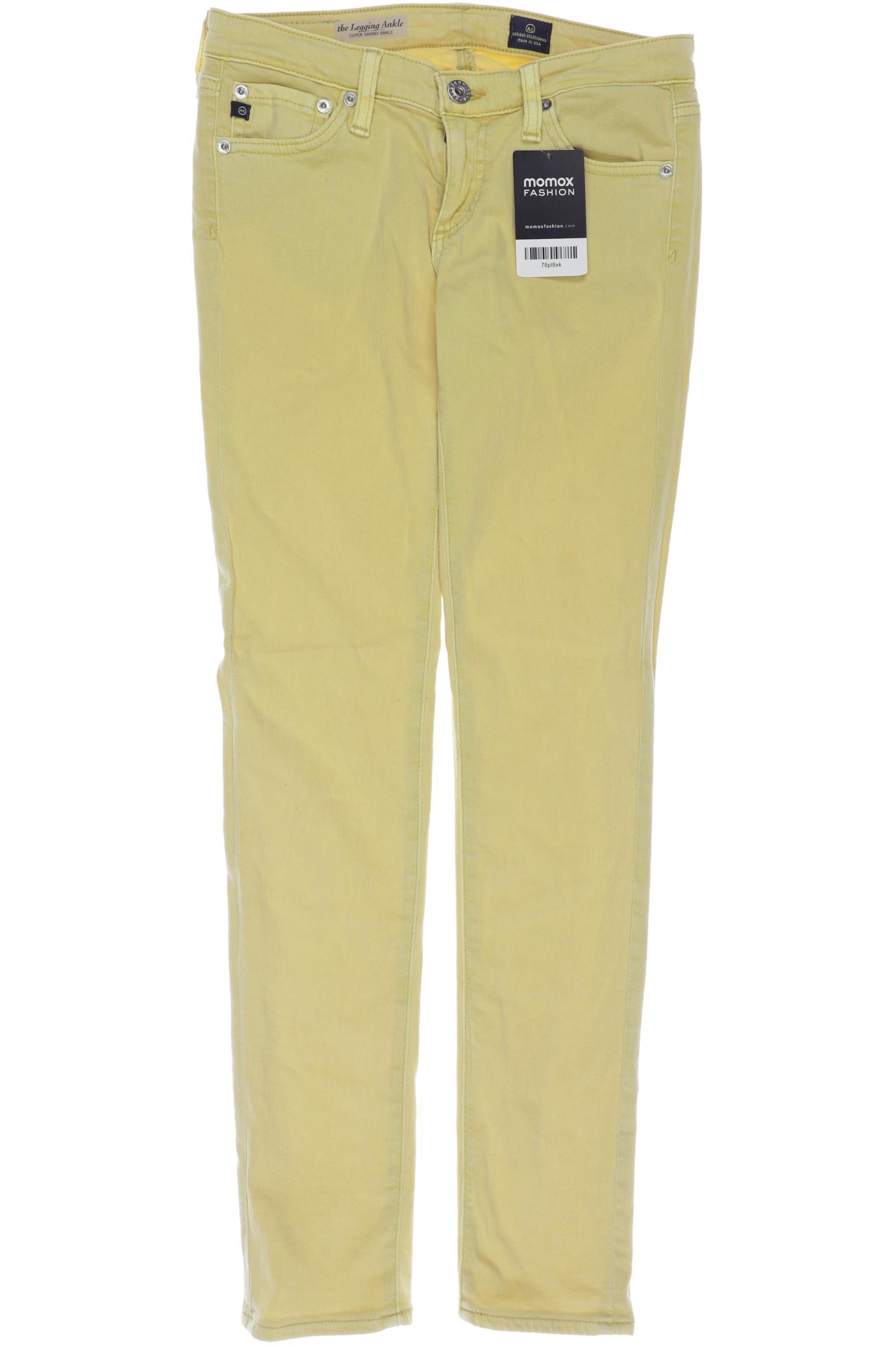 

AG Adriano Goldschmied Damen Jeans, gelb, Gr. 25