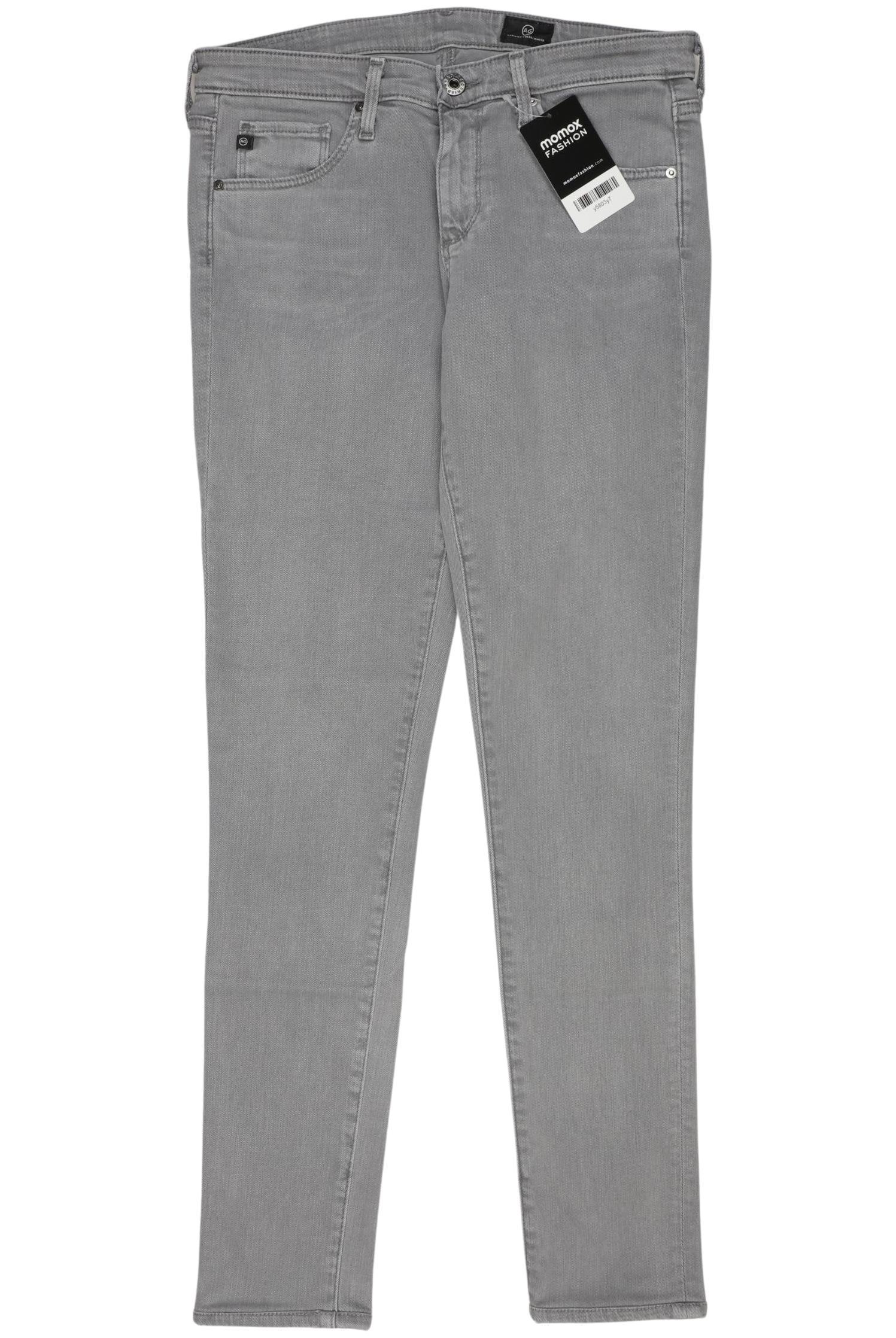 

AG Adriano Goldschmied Damen Jeans, grau, Gr. 26
