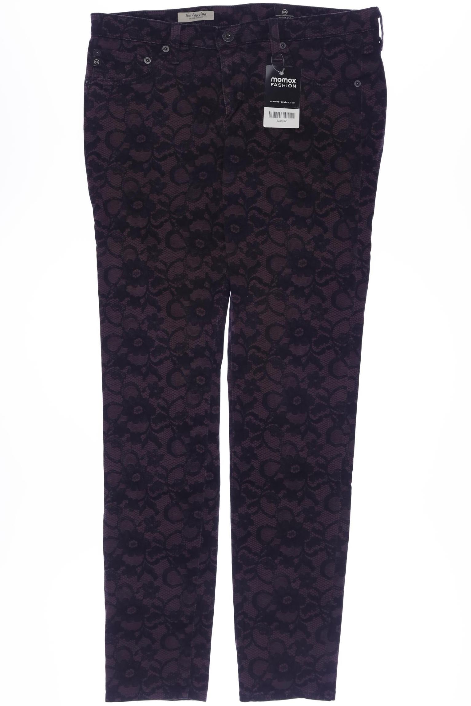 

AG Adriano Goldschmied Damen Stoffhose, bordeaux, Gr. 30