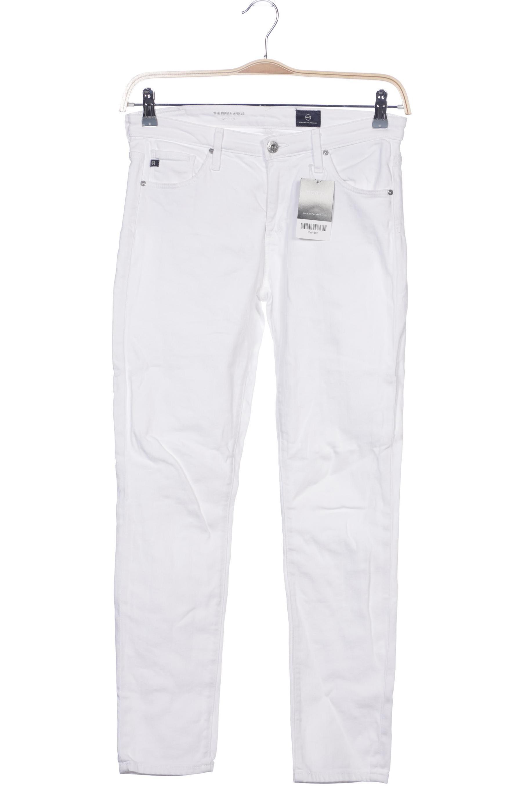 

AG Adriano Goldschmied Damen Jeans, weiß, Gr. 27