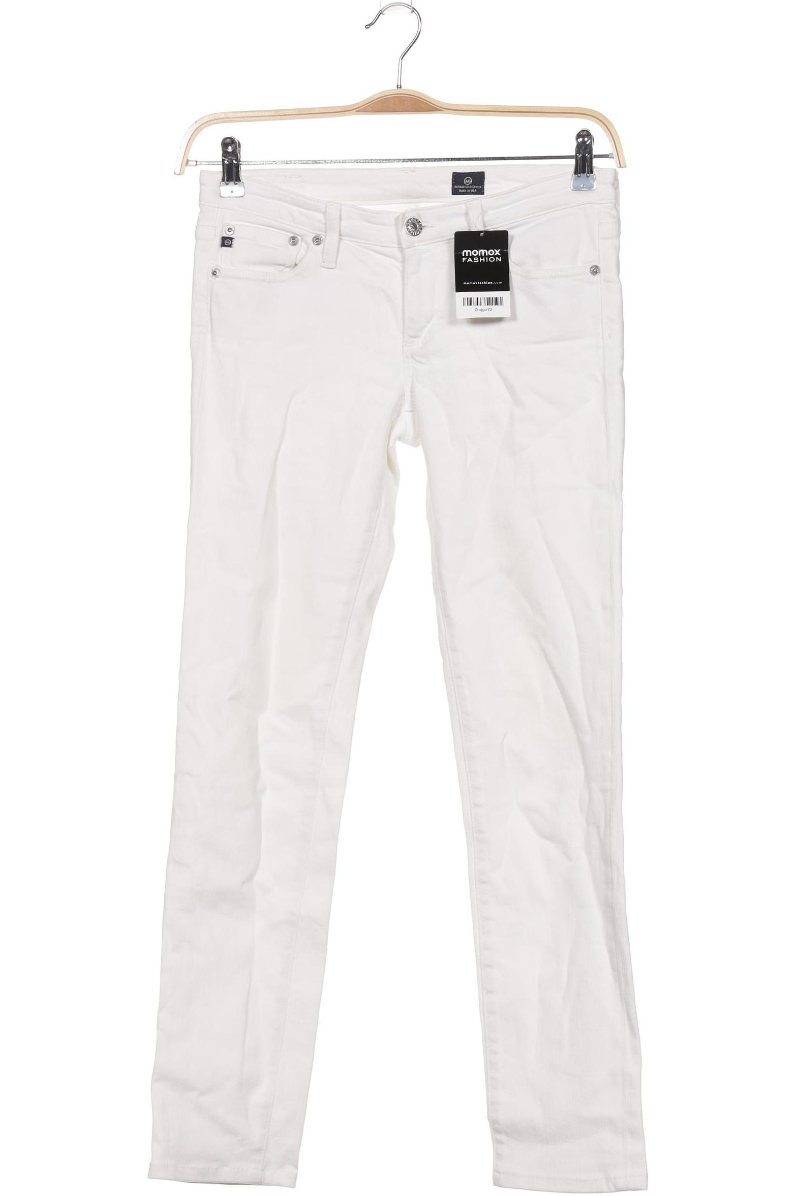 

AG Adriano Goldschmied Damen Jeans, weiß, Gr. 27
