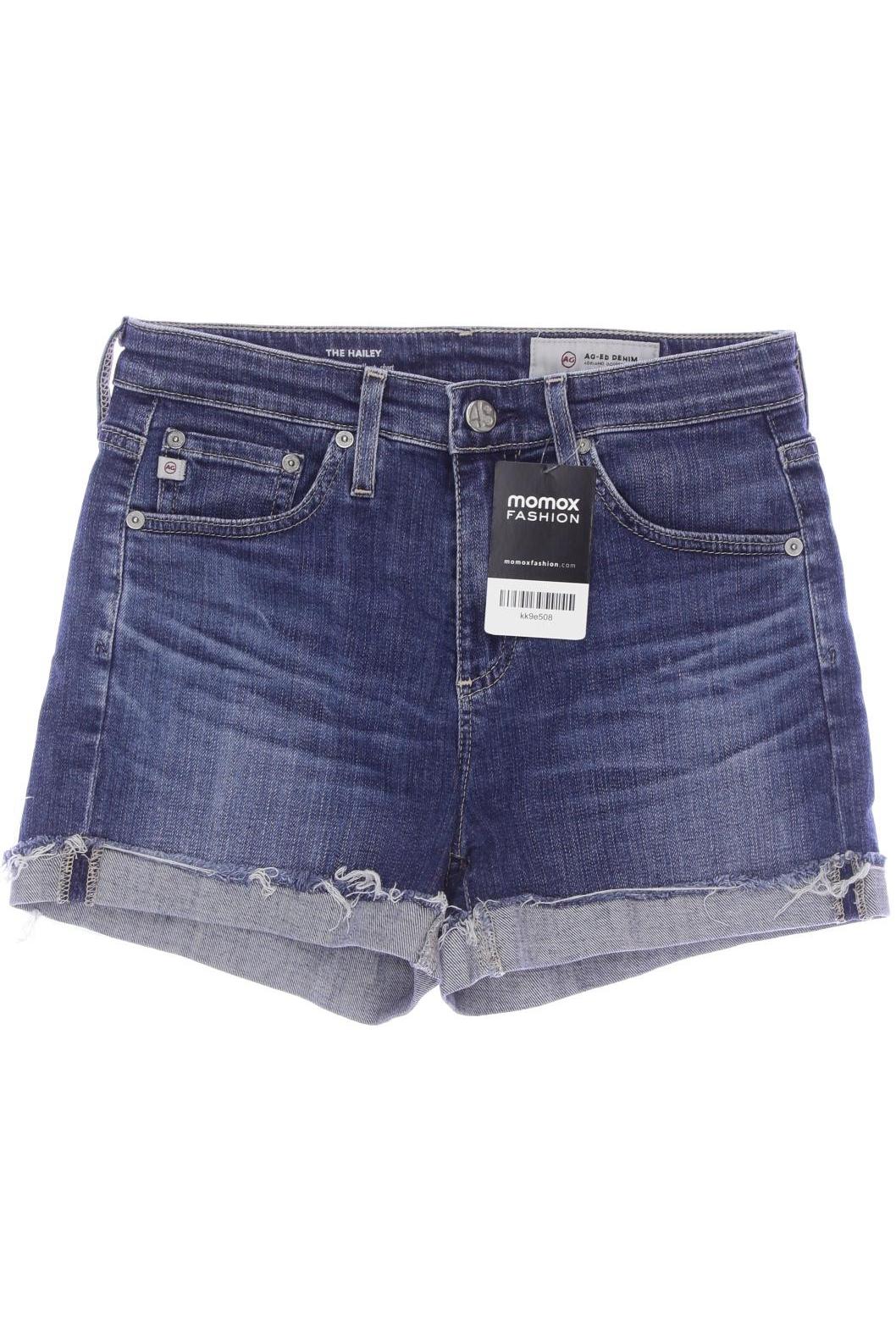 

AG Adriano Goldschmied Damen Shorts, blau, Gr. 24