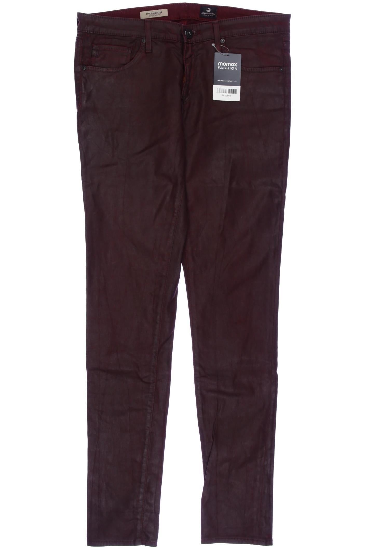 

AG Adriano Goldschmied Damen Stoffhose, bordeaux, Gr. 29