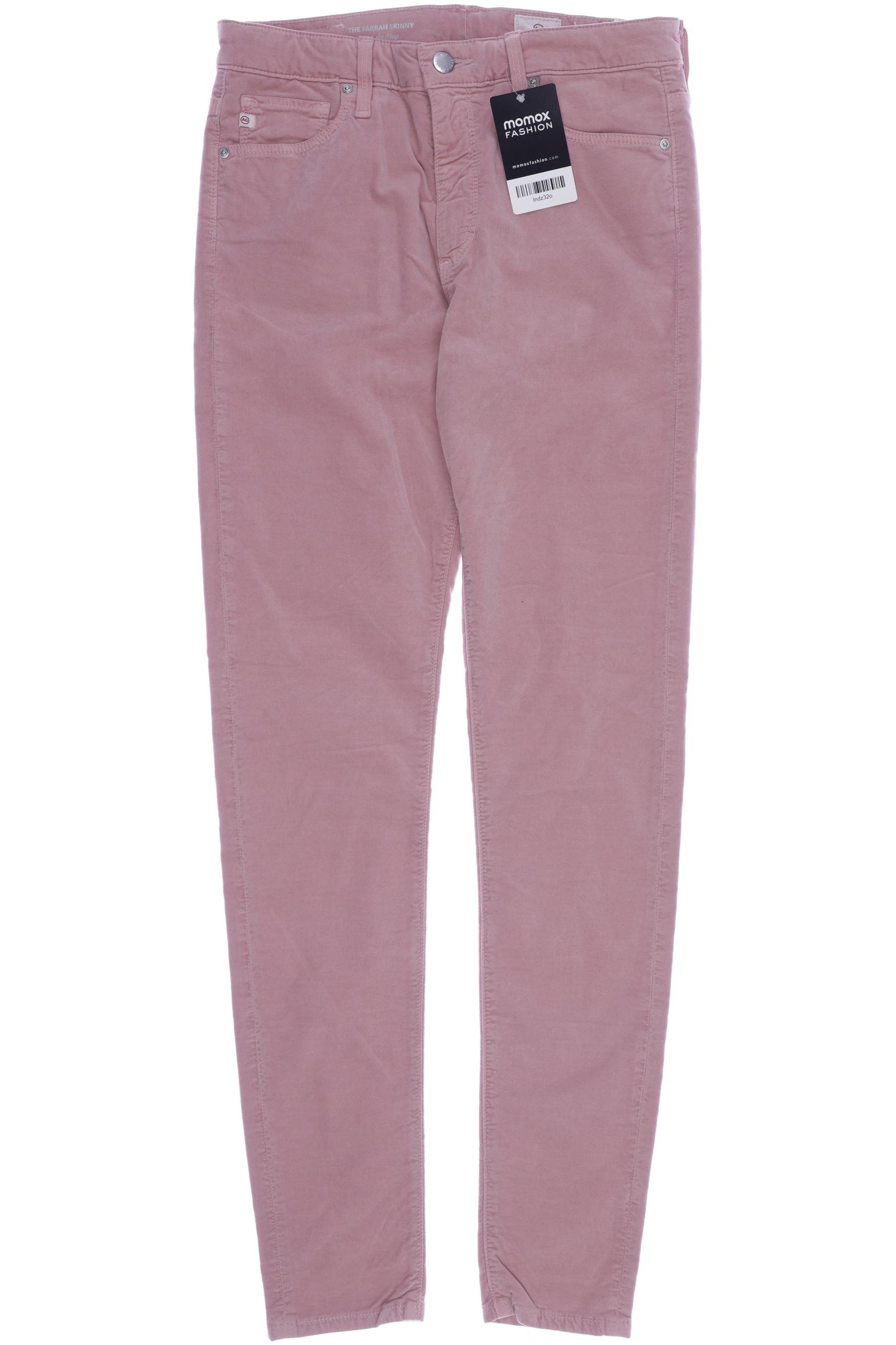 

AG Adriano Goldschmied Damen Stoffhose, pink