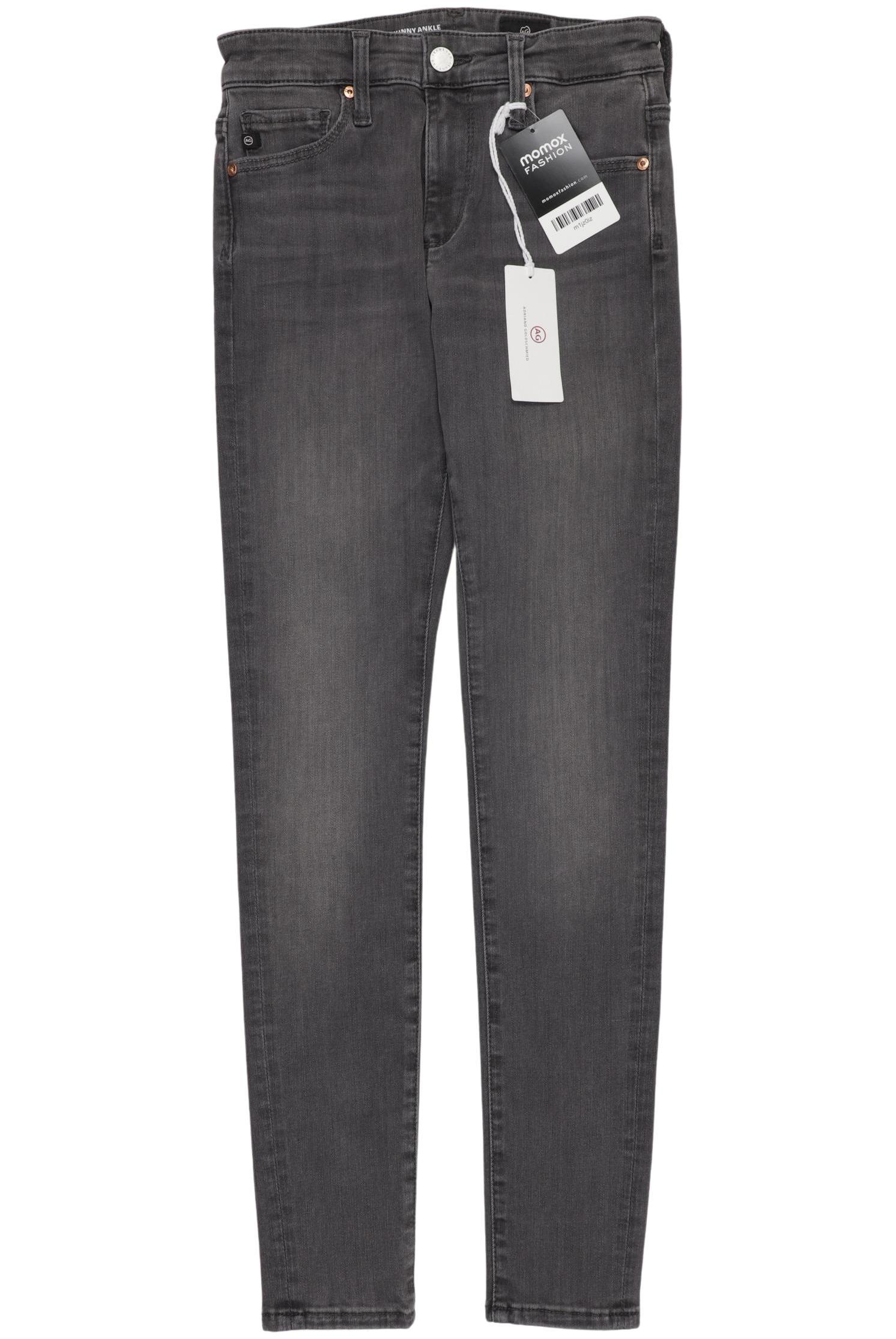 

AG Adriano Goldschmied Damen Jeans, grau, Gr. 24