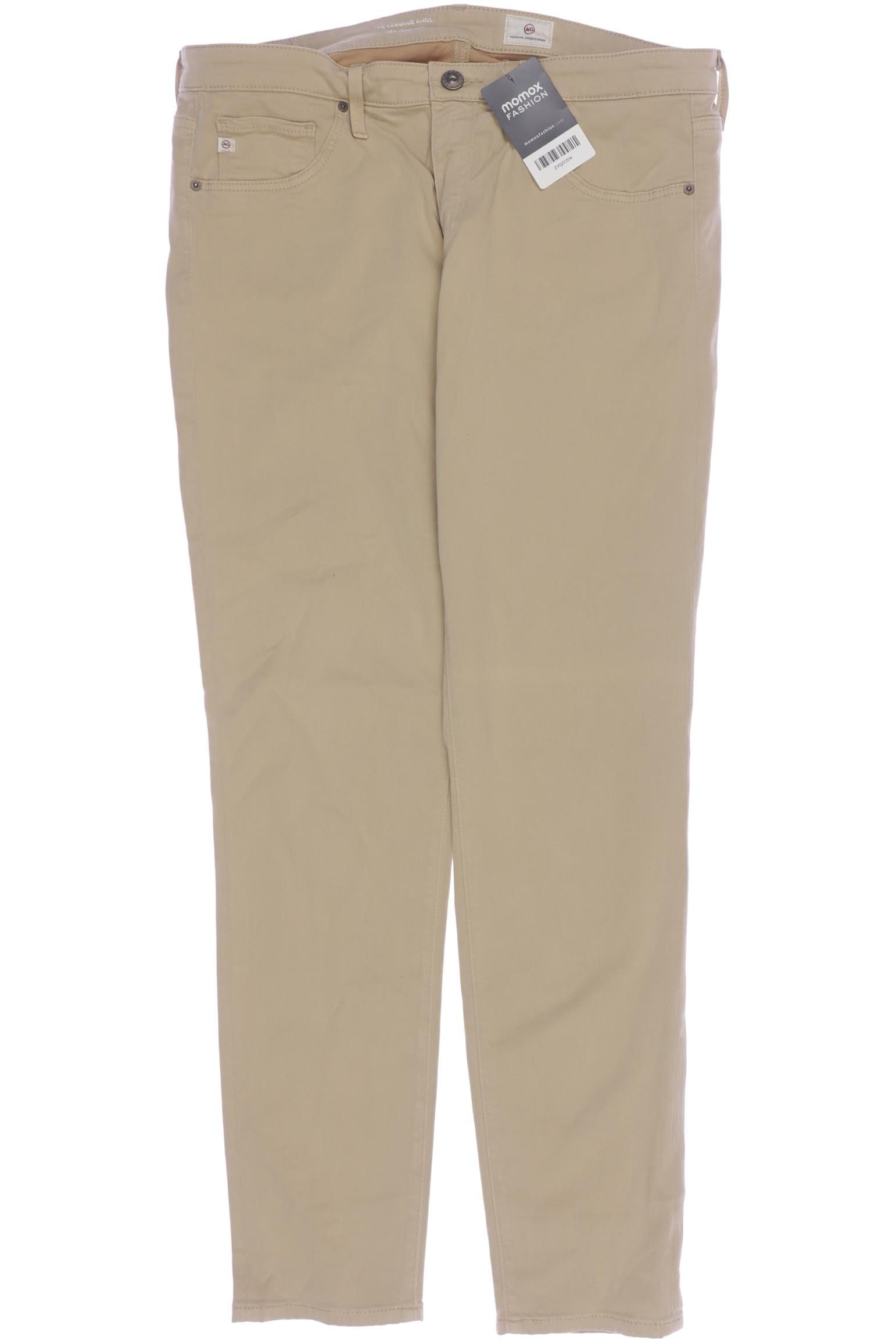 

AG Adriano Goldschmied Damen Stoffhose, beige, Gr. 31