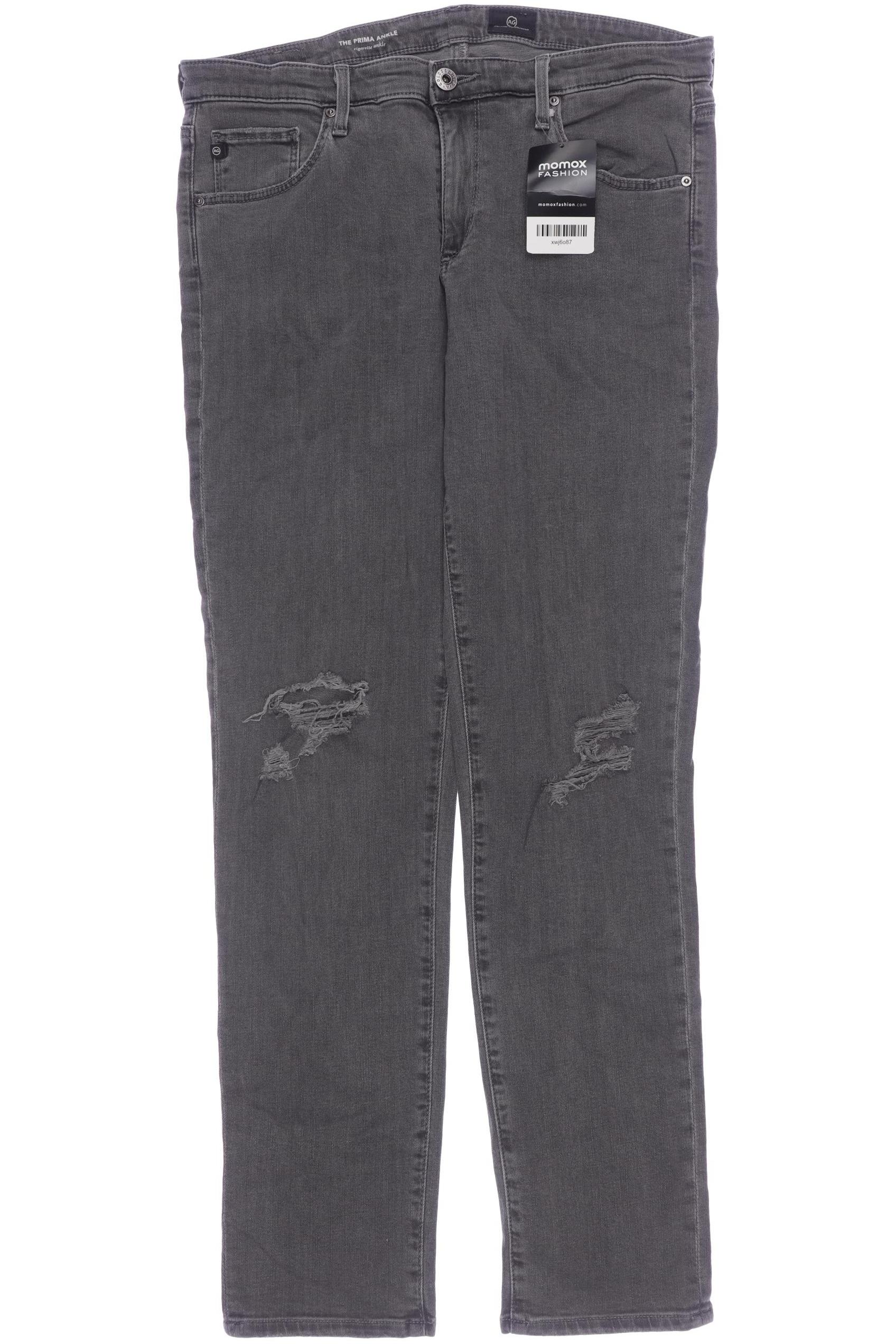 

AG Adriano Goldschmied Damen Jeans, grau, Gr. 30
