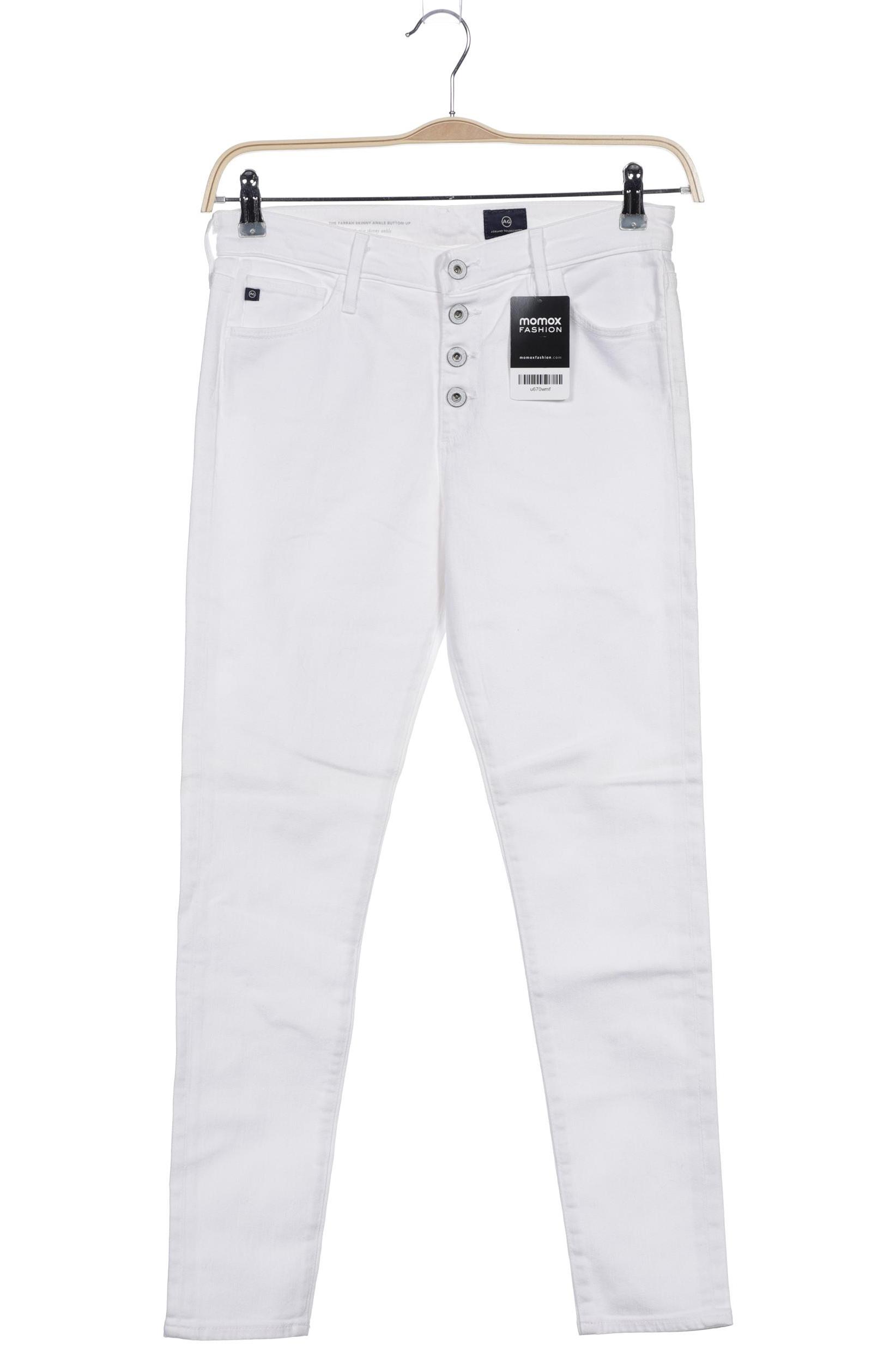 

AG Adriano Goldschmied Damen Jeans, weiß, Gr. 28
