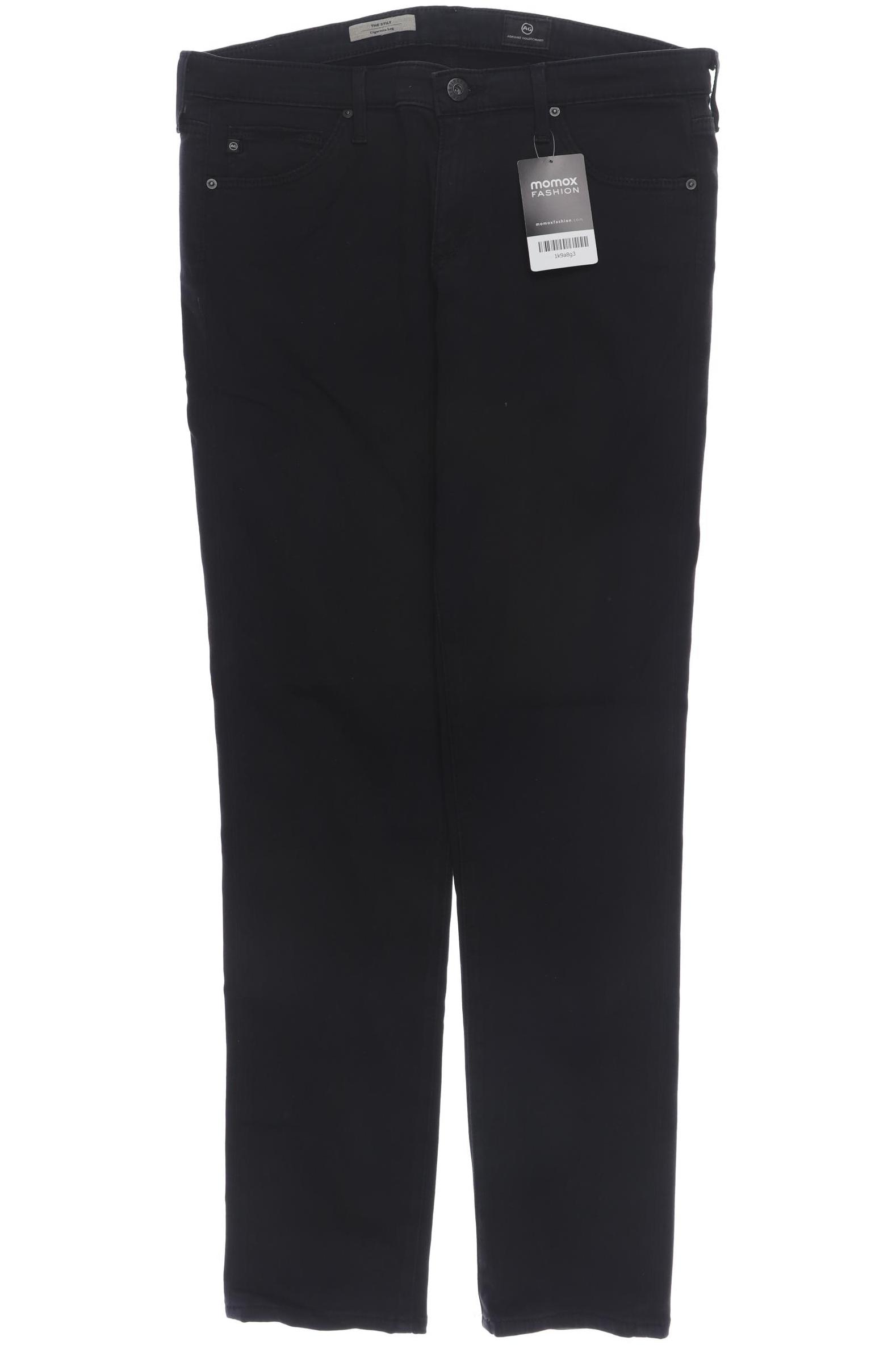 

AG Adriano Goldschmied Damen Jeans, schwarz