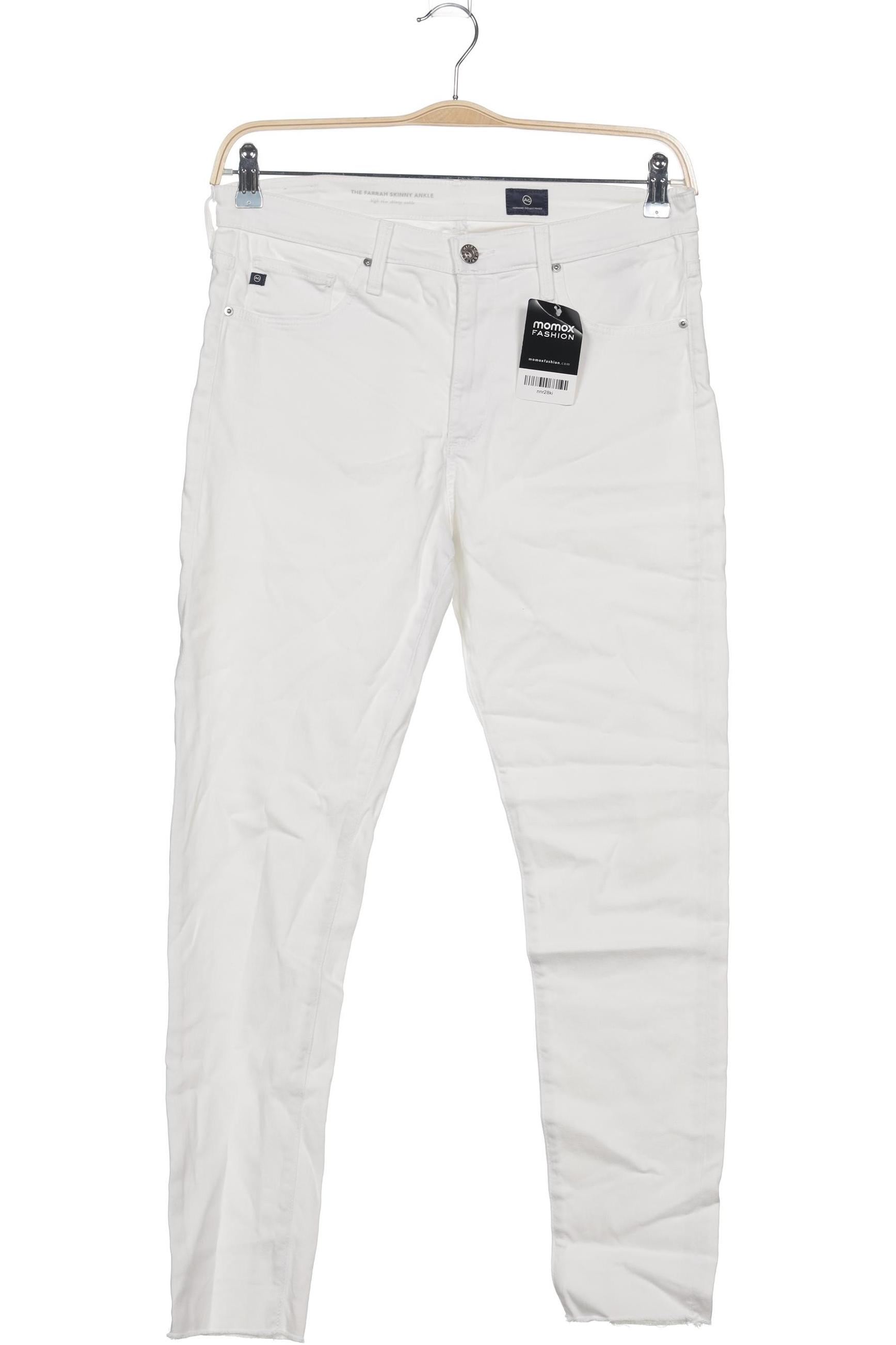 

AG Adriano Goldschmied Damen Jeans, weiß, Gr. 40