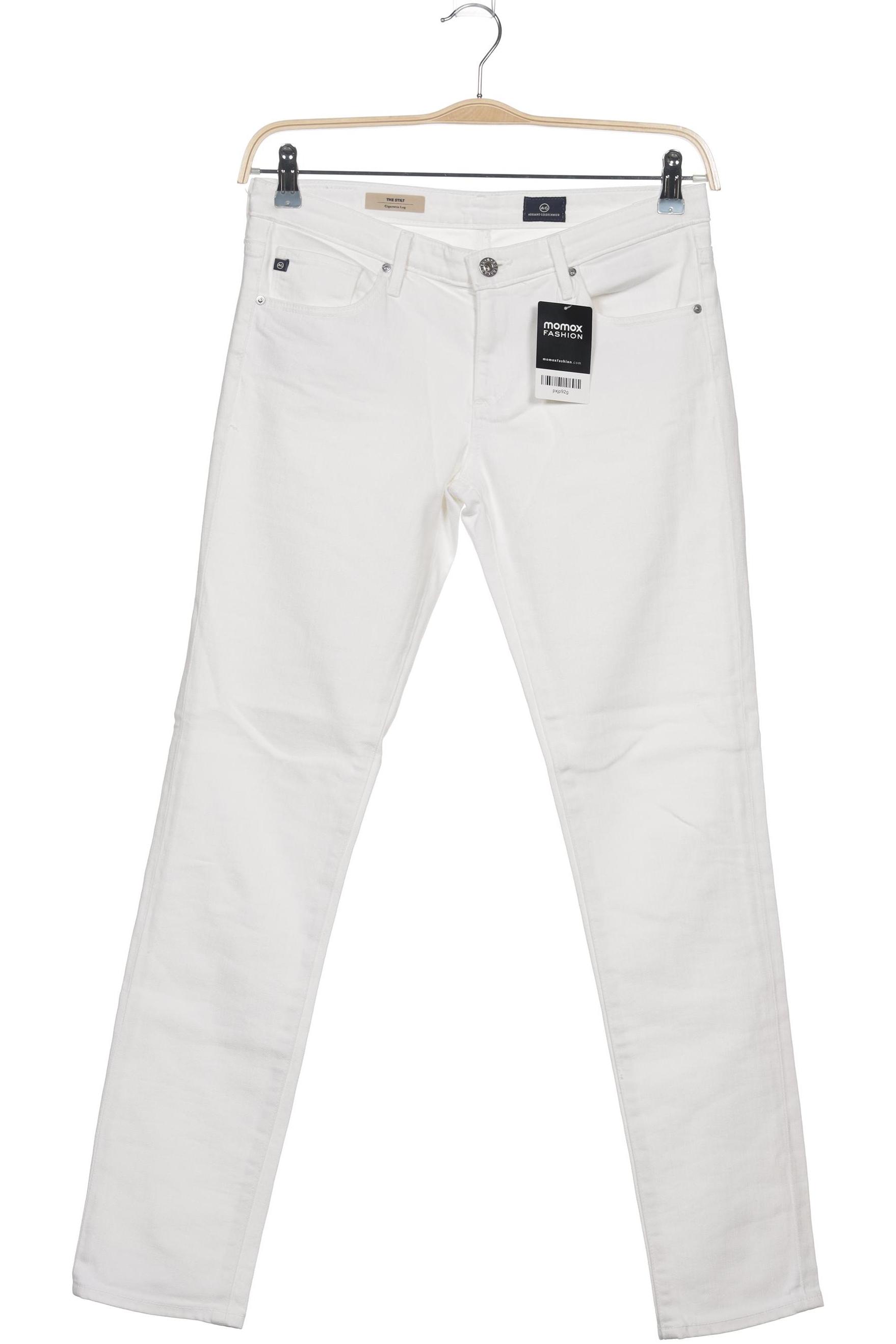 

AG Adriano Goldschmied Damen Jeans, weiß, Gr. 28