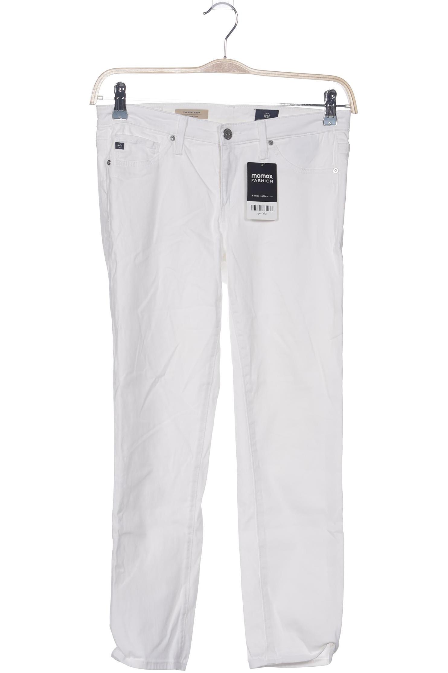 

AG Adriano Goldschmied Damen Stoffhose, weiß, Gr. 27