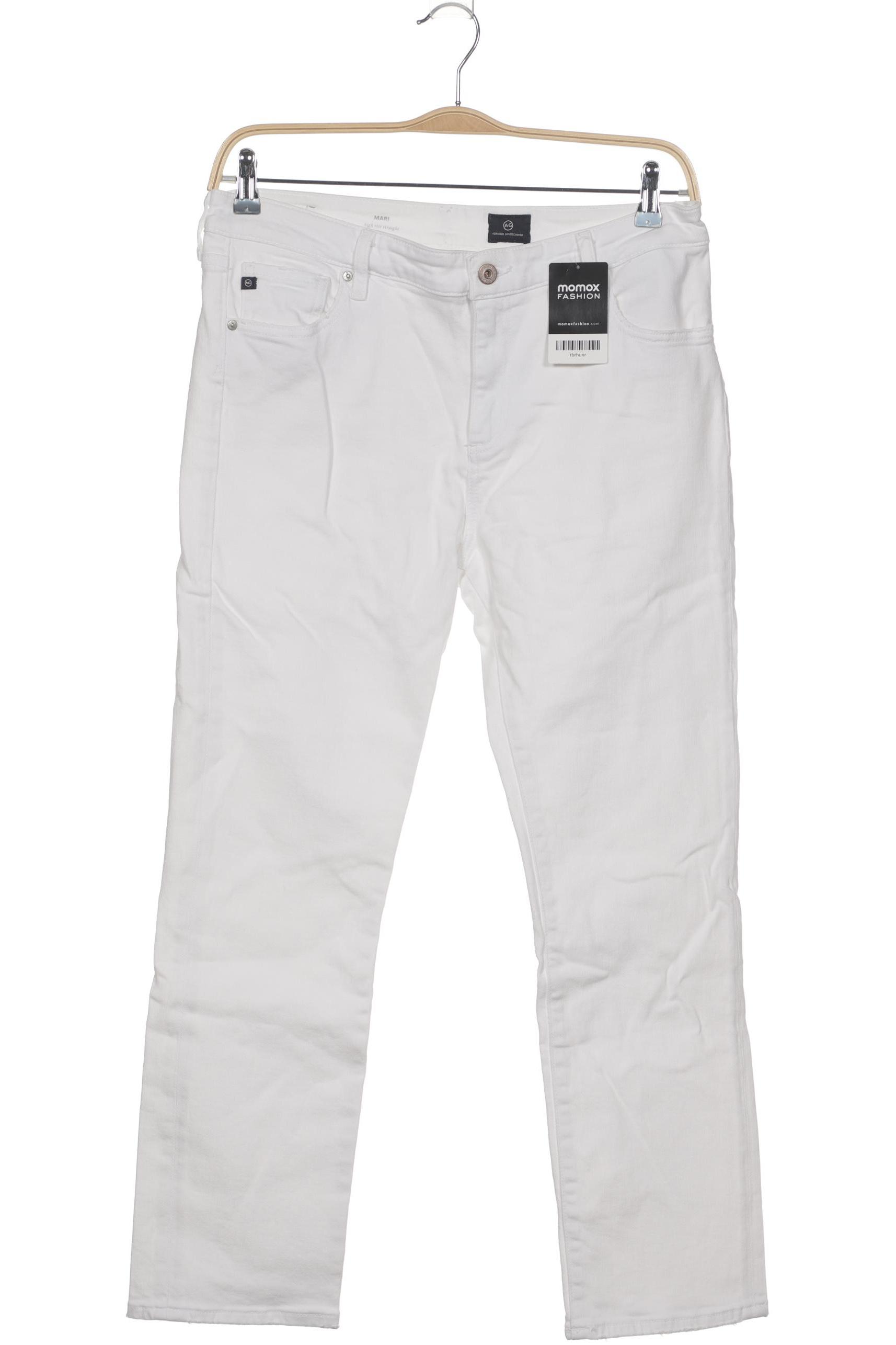 

AG Adriano Goldschmied Damen Jeans, weiß, Gr. 32