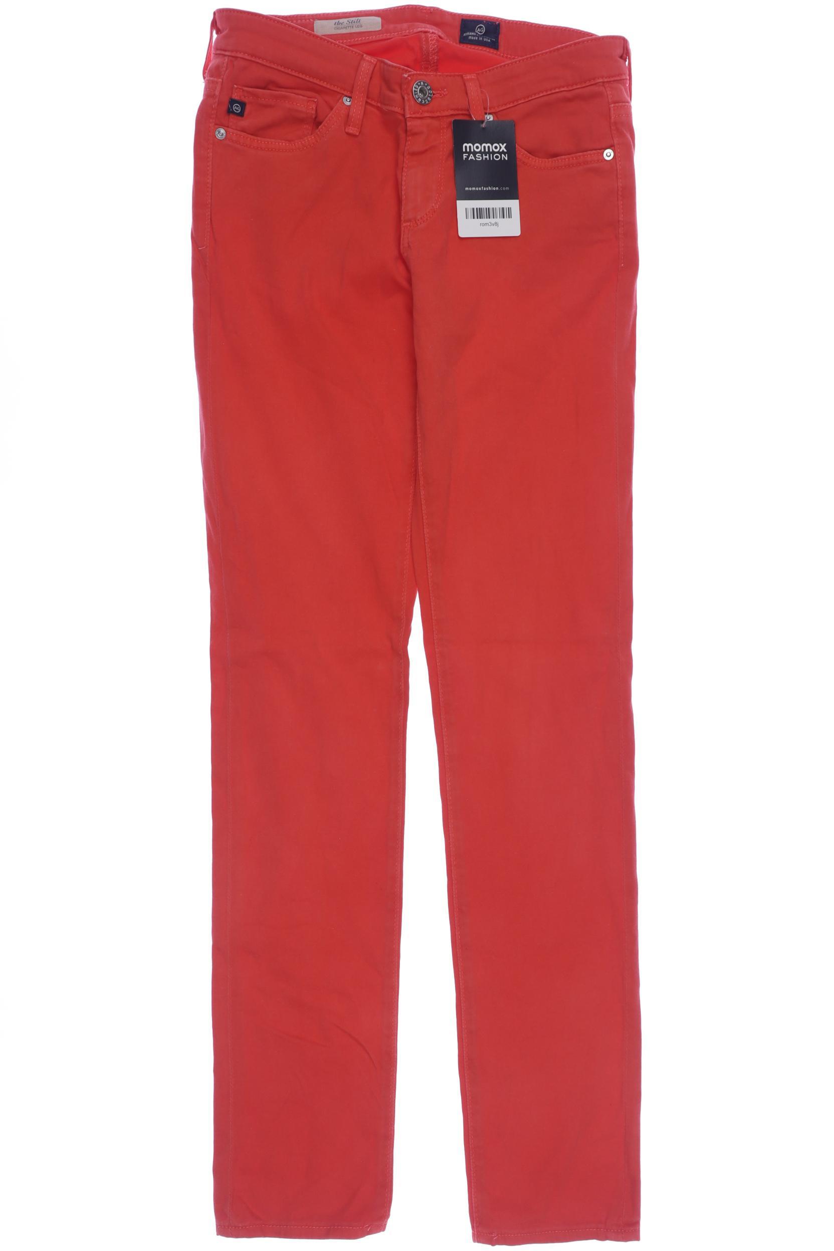 

AG Adriano Goldschmied Damen Jeans, rot, Gr. 24