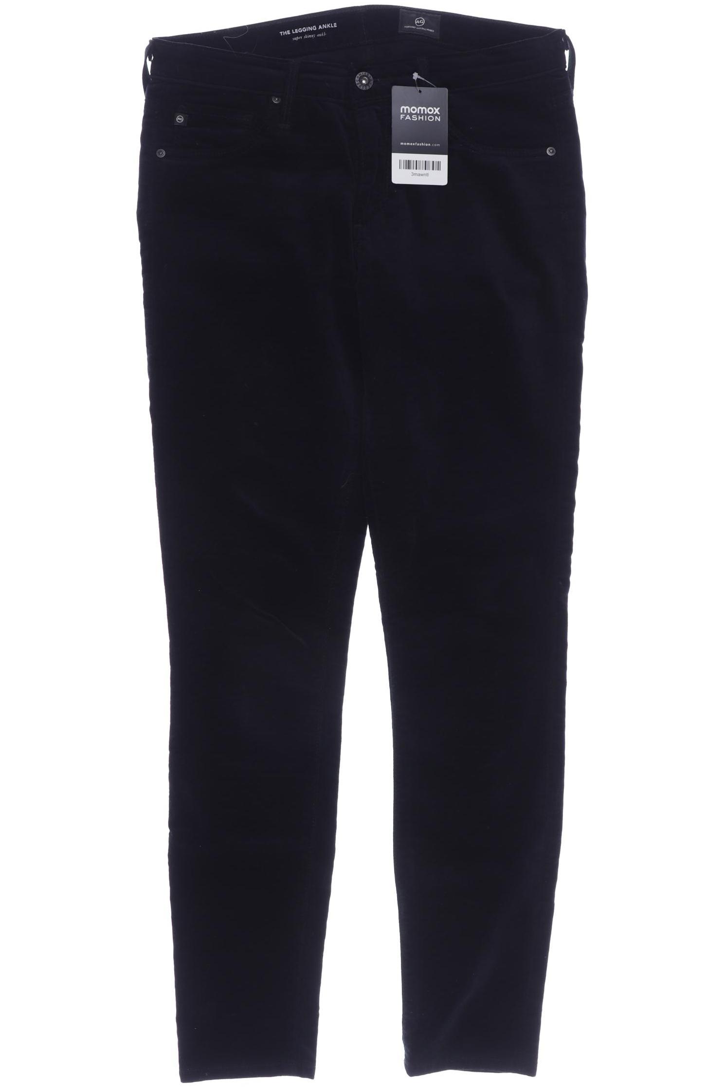 

AG Adriano Goldschmied Damen Stoffhose, schwarz