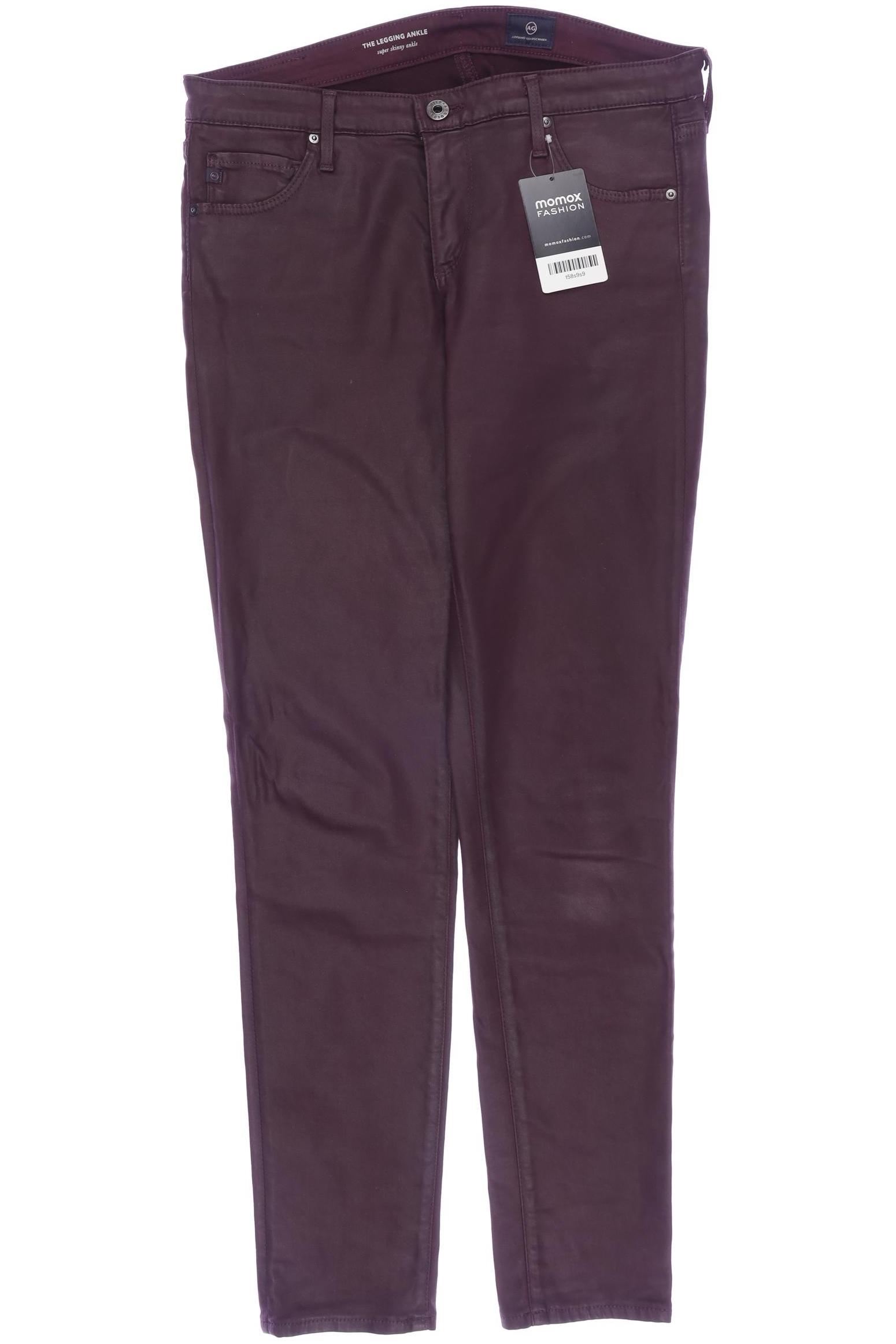 

AG Adriano Goldschmied Damen Jeans, bordeaux, Gr. 28