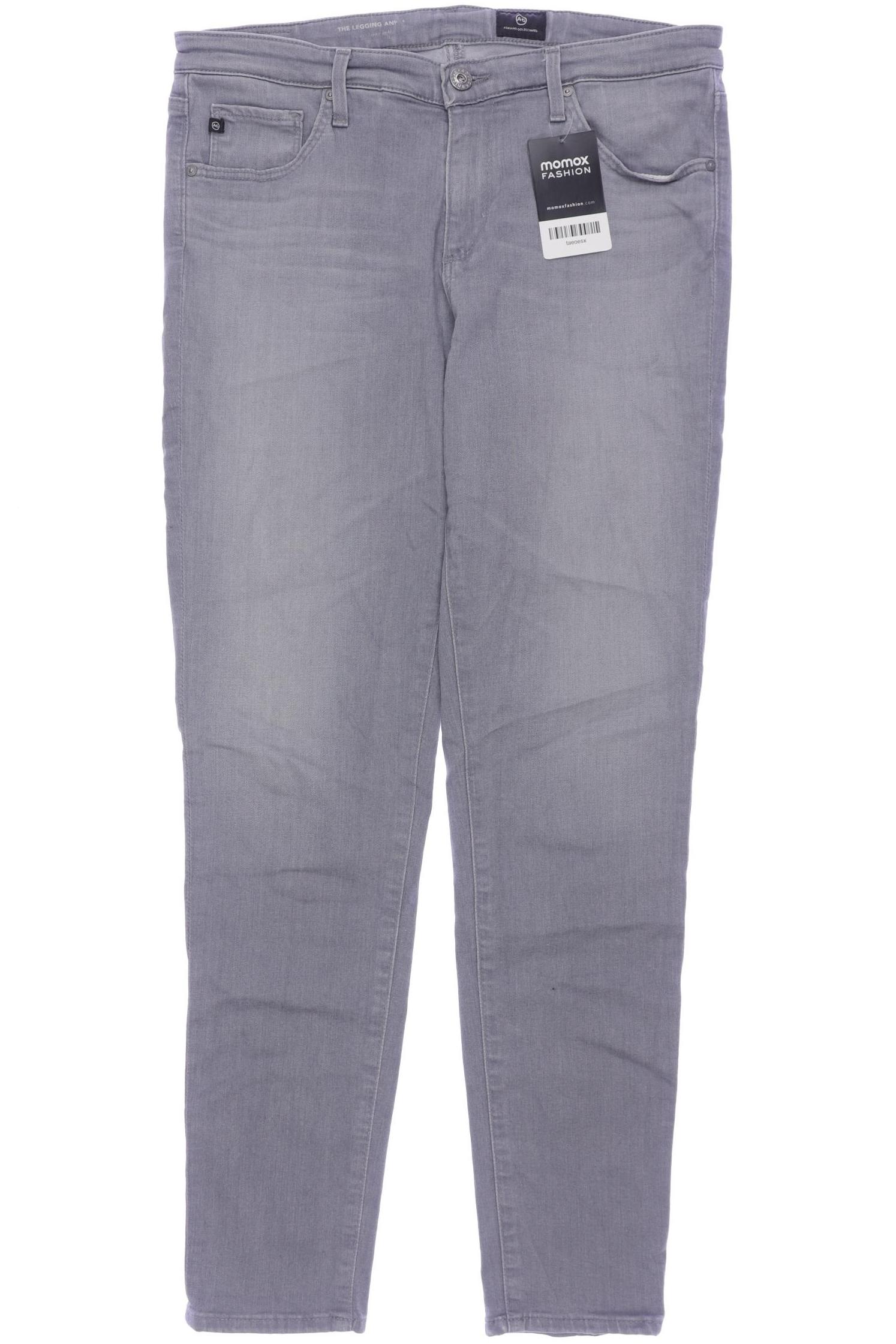 

AG Adriano Goldschmied Damen Jeans, grau, Gr. 30