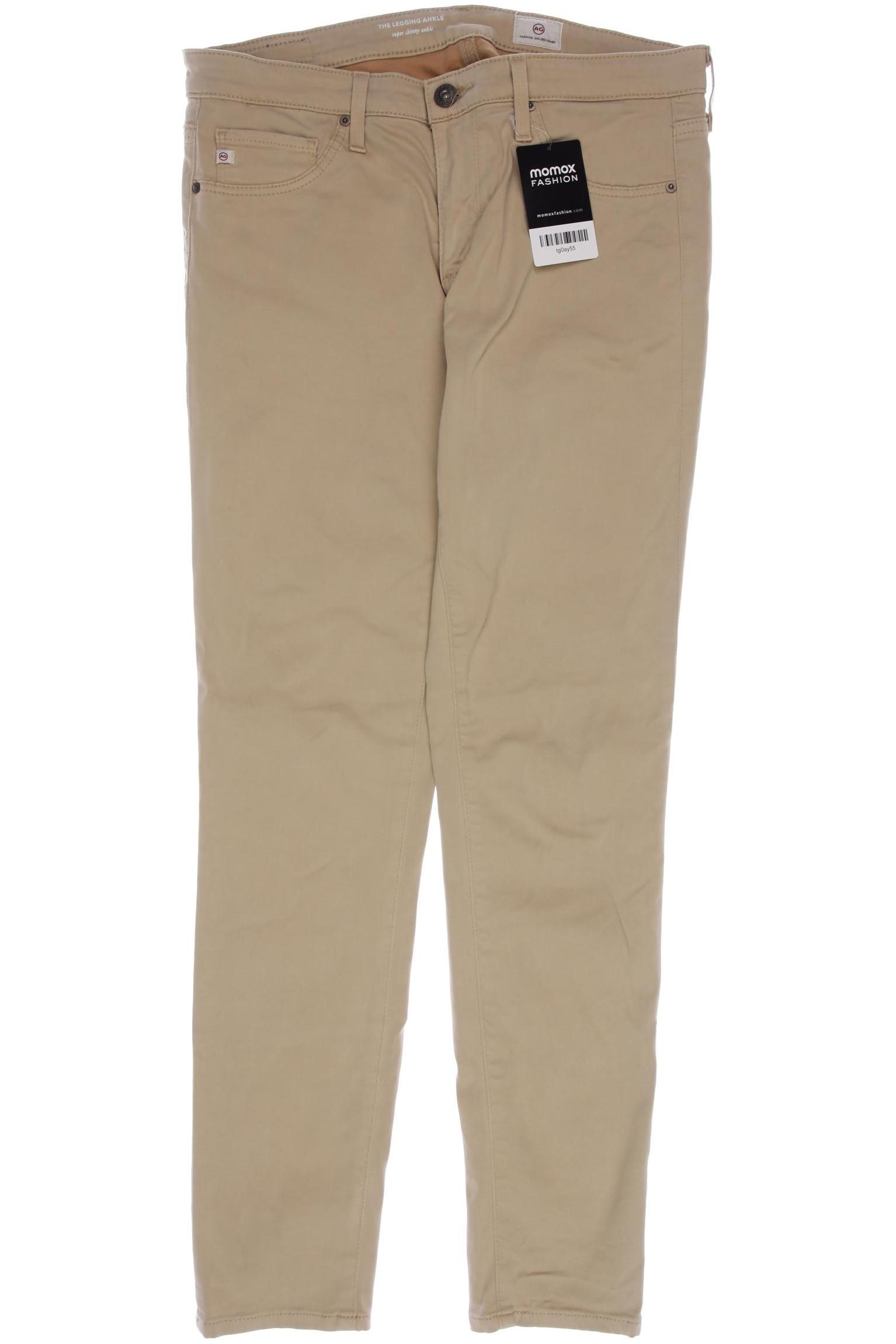 

AG Adriano Goldschmied Damen Stoffhose, beige, Gr. 28