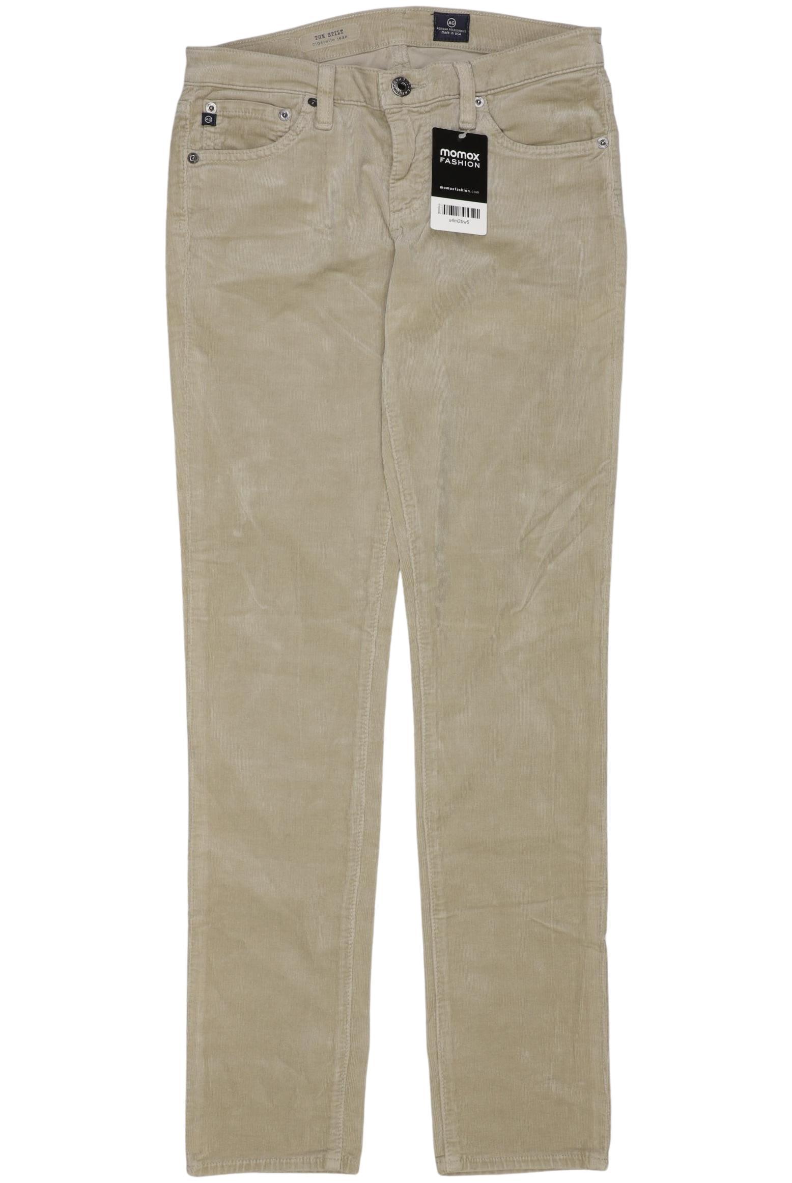 

AG Adriano Goldschmied Damen Stoffhose, beige, Gr. 26
