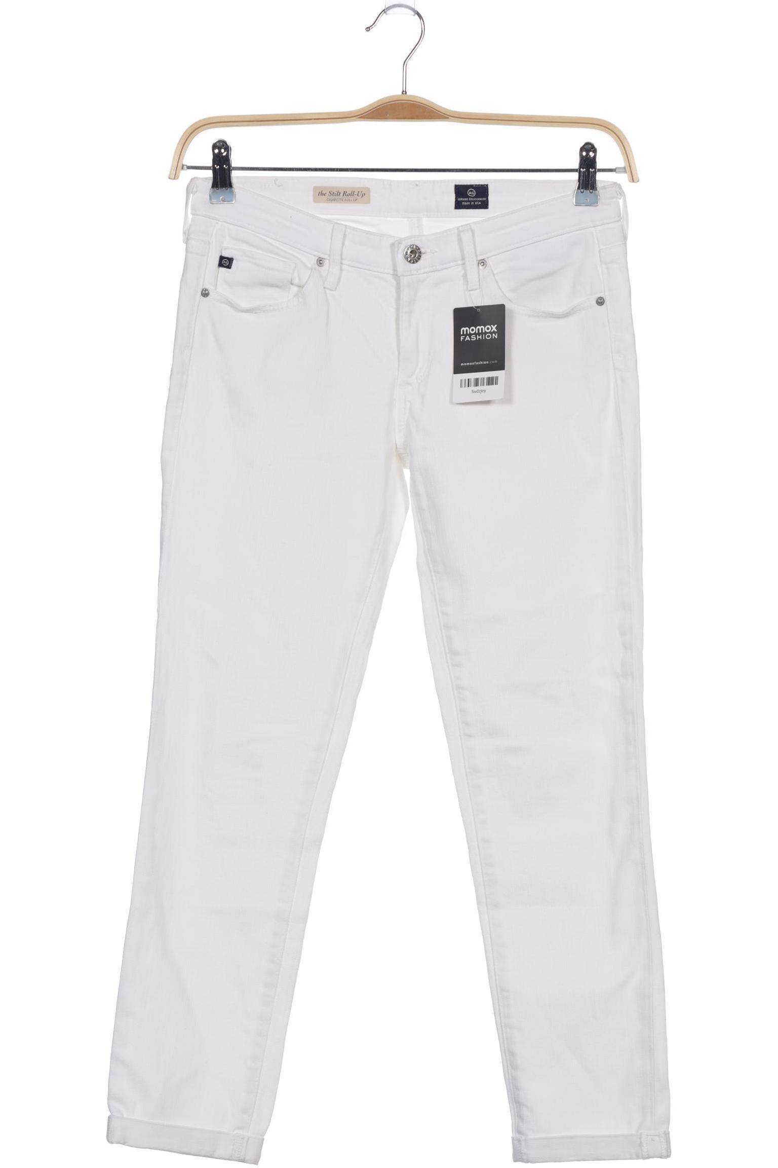 

AG Adriano Goldschmied Damen Jeans, weiß