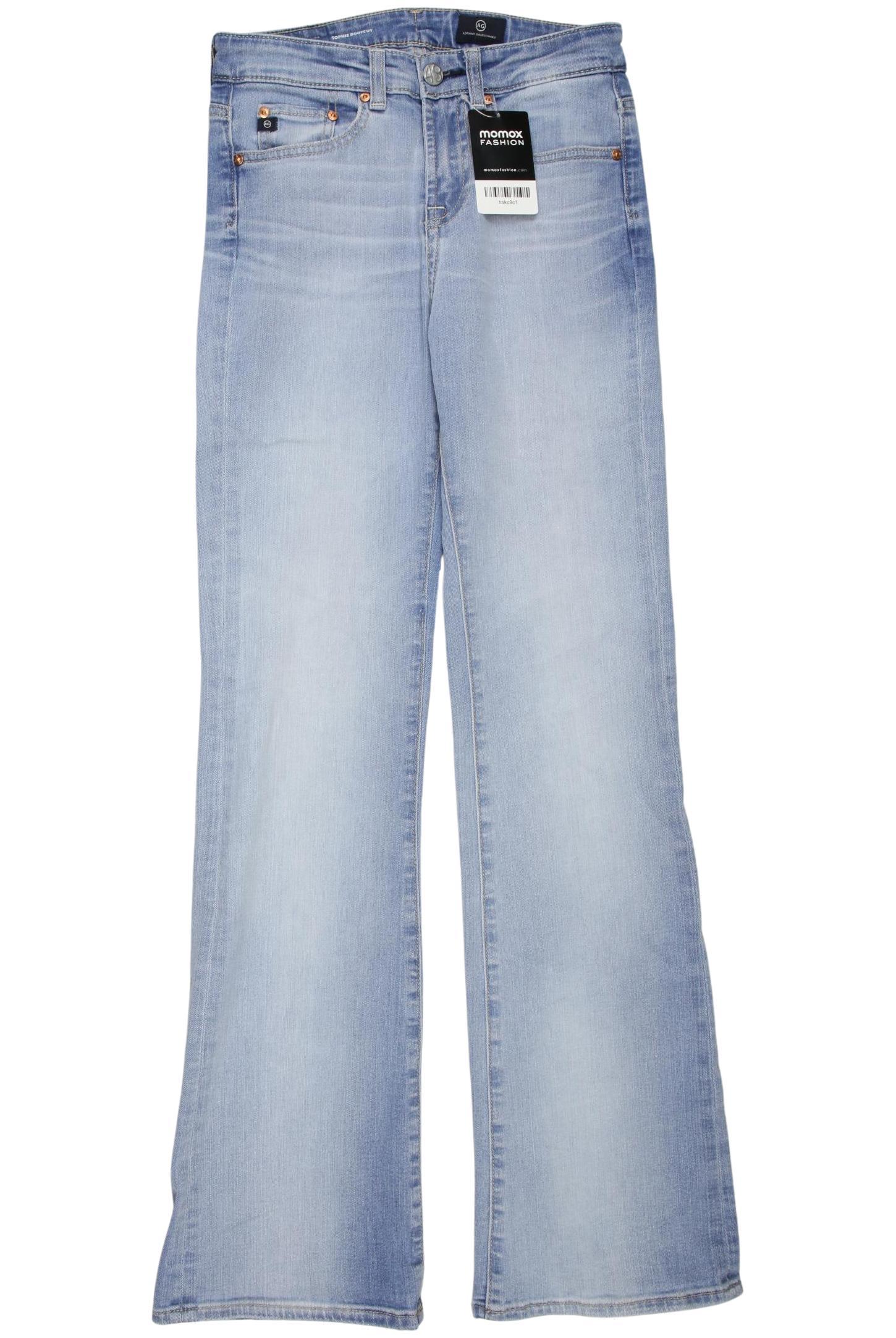 

AG Adriano Goldschmied Damen Jeans, hellblau, Gr. 25