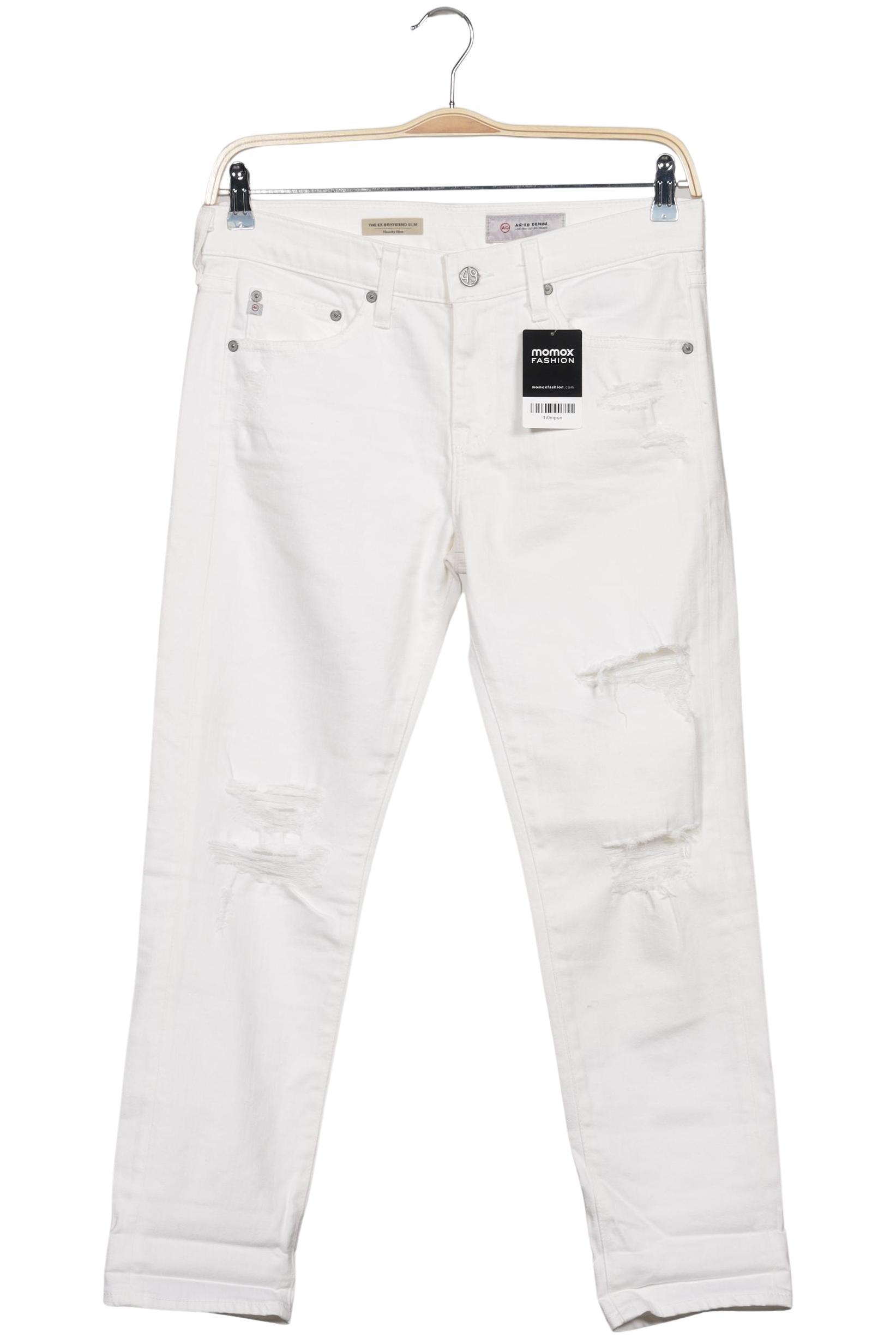 

AG Adriano Goldschmied Damen Jeans, weiß, Gr. 28
