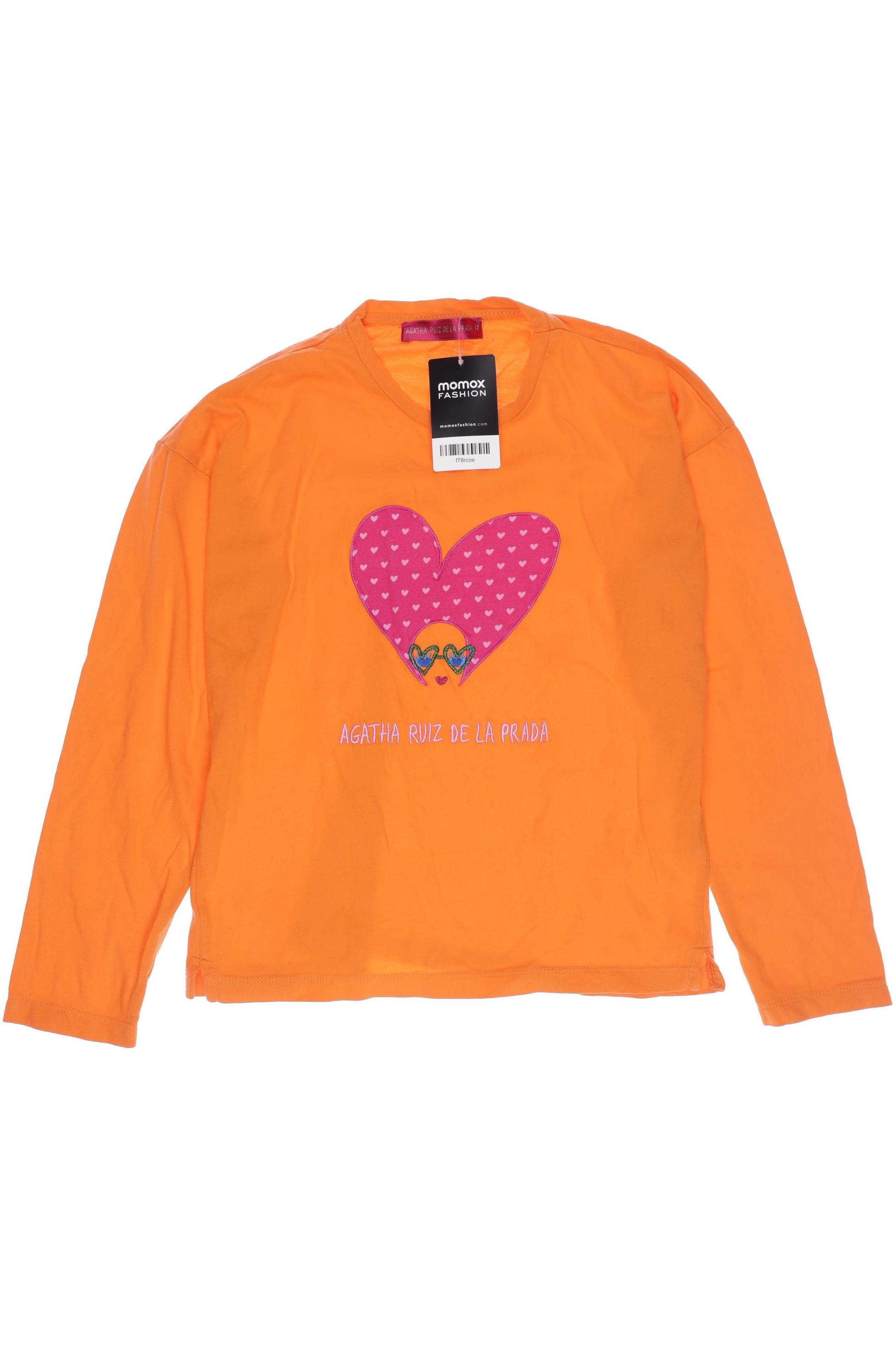 

Agatha Ruiz DE LA Prada Damen Langarmshirt, orange, Gr. 152