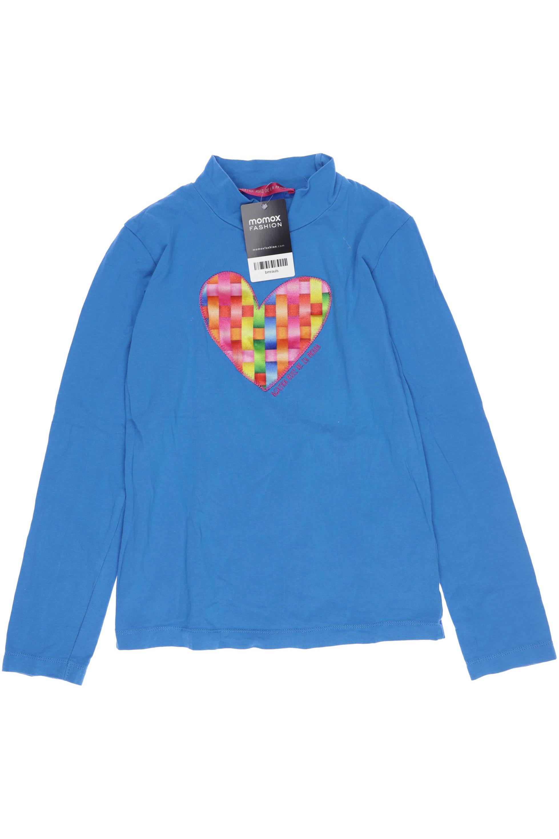 

Agatha Ruiz DE LA Prada Damen Langarmshirt, blau, Gr. 152
