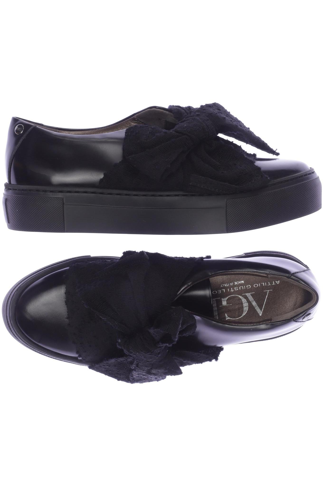 

AGL Attilio Giusti Leombruni Damen Halbschuh, schwarz, Gr. 37.5