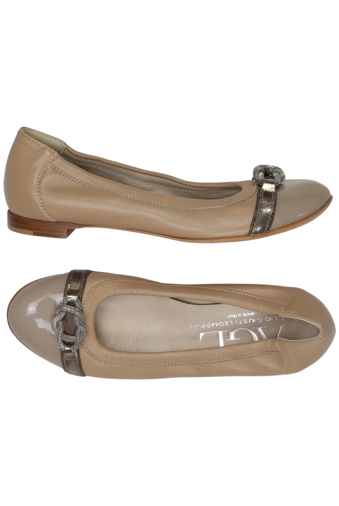 

AGL Attilio Giusti Leombruni Damen Ballerinas, beige, Gr. 36